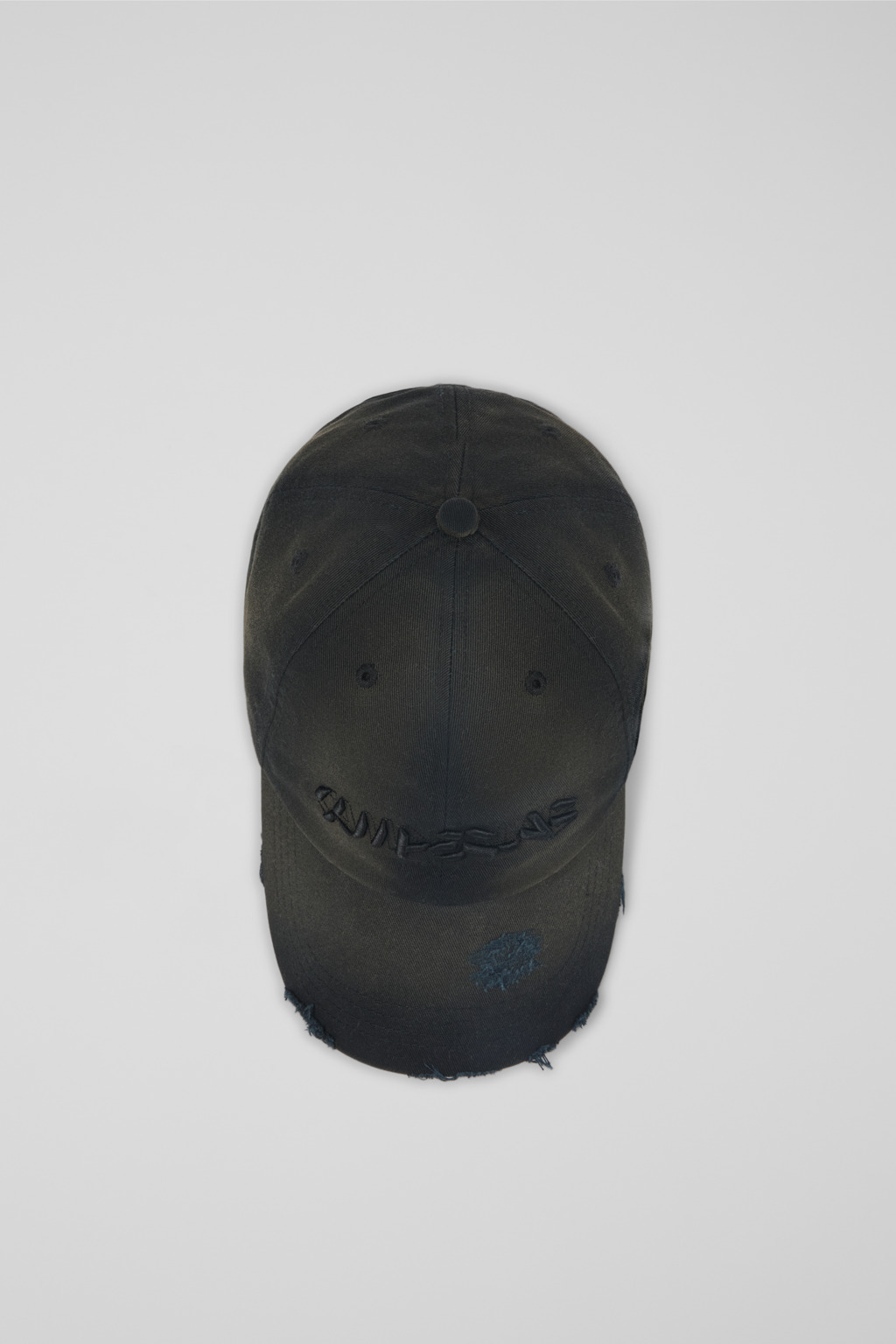Black sprayed cap - 2