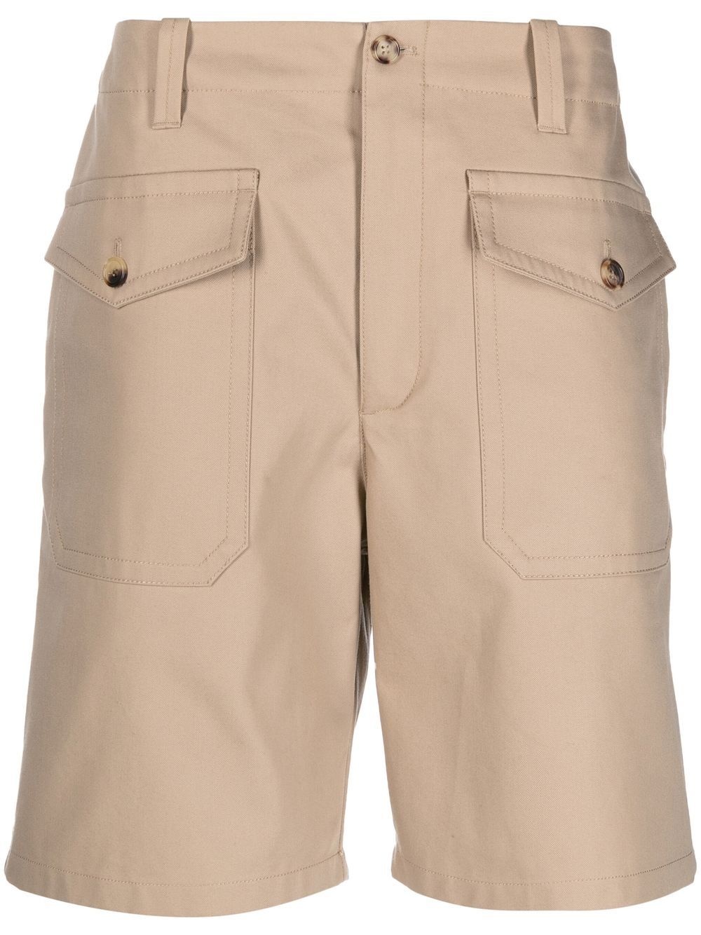pocket-detail bermuda shorts - 1