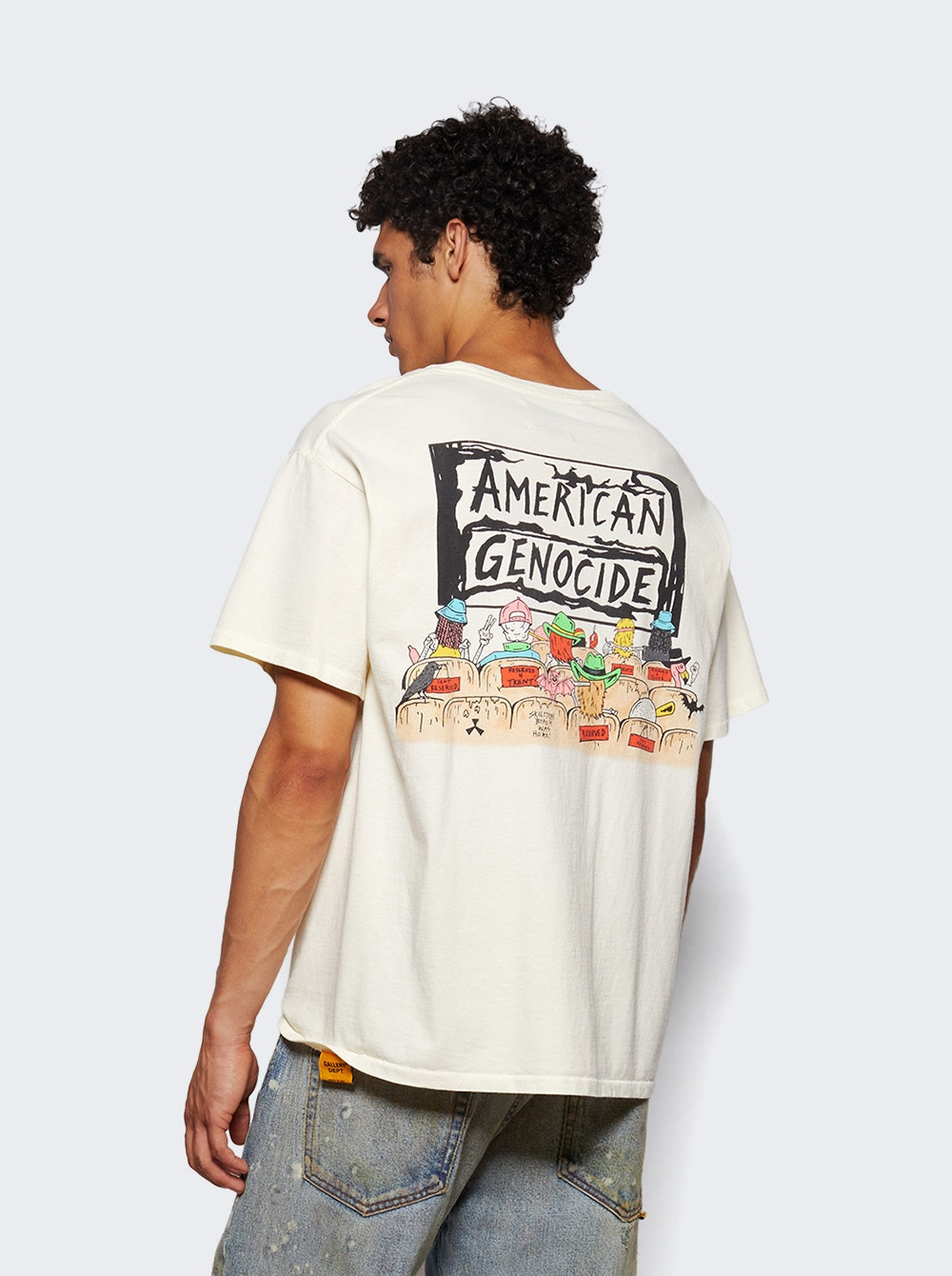Skeleton Beach Theatre Tee Light Archival White - 4