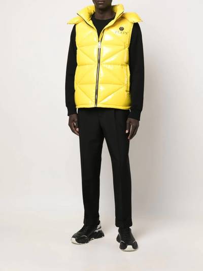 PHILIPP PLEIN quilted padded gilet jacket outlook
