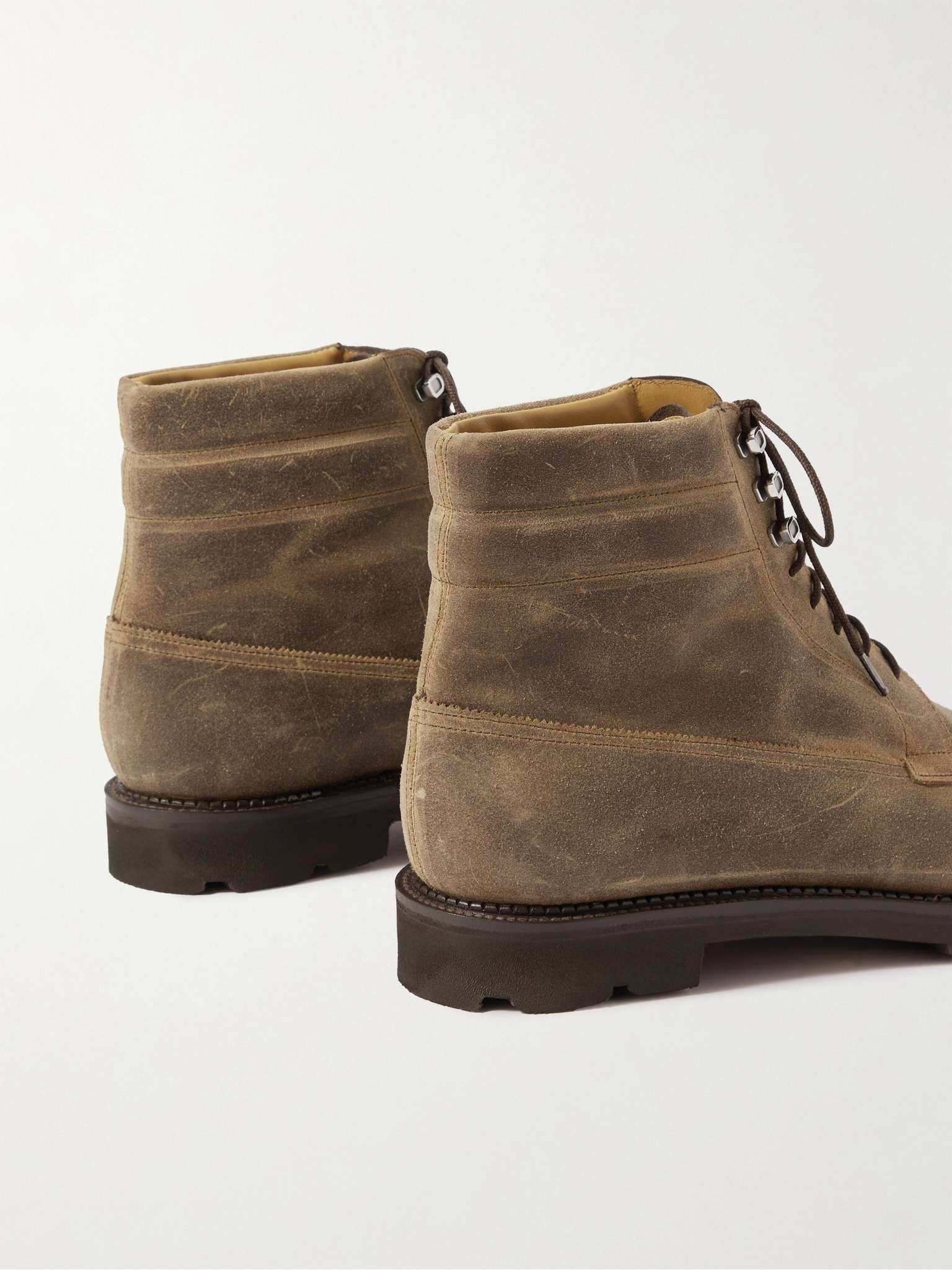 Alder Waxed-Suede Boots - 5