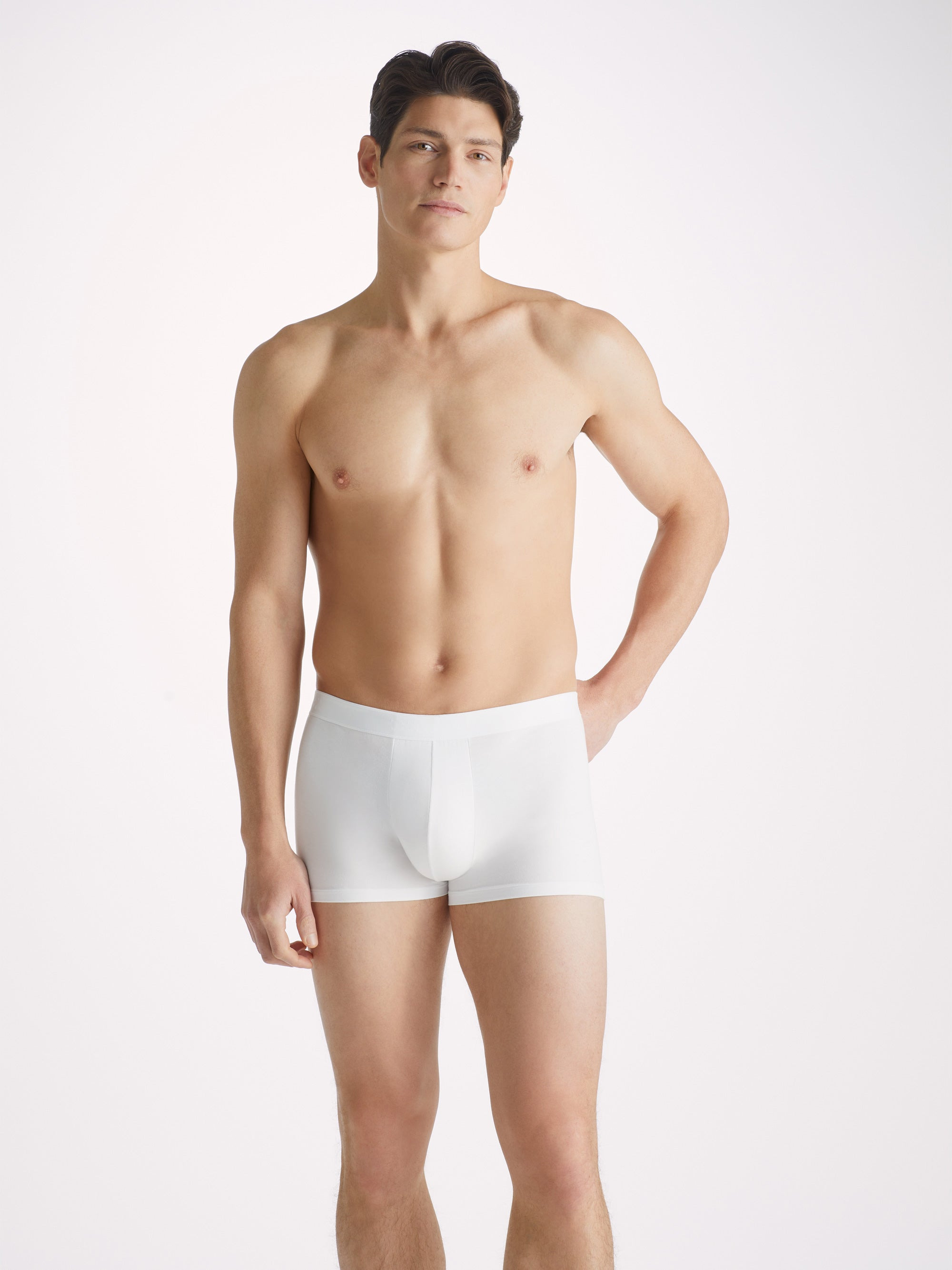 Men's Boxer Briefs Alex Micro Modal Stretch White - 8