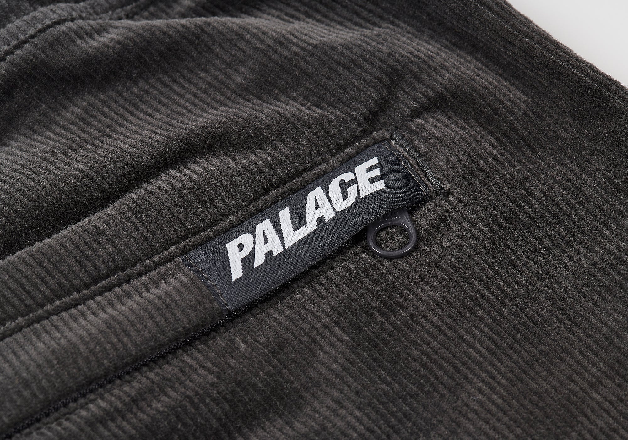 CORDUROY BELTER TROUSER WASHED BLACK - 3