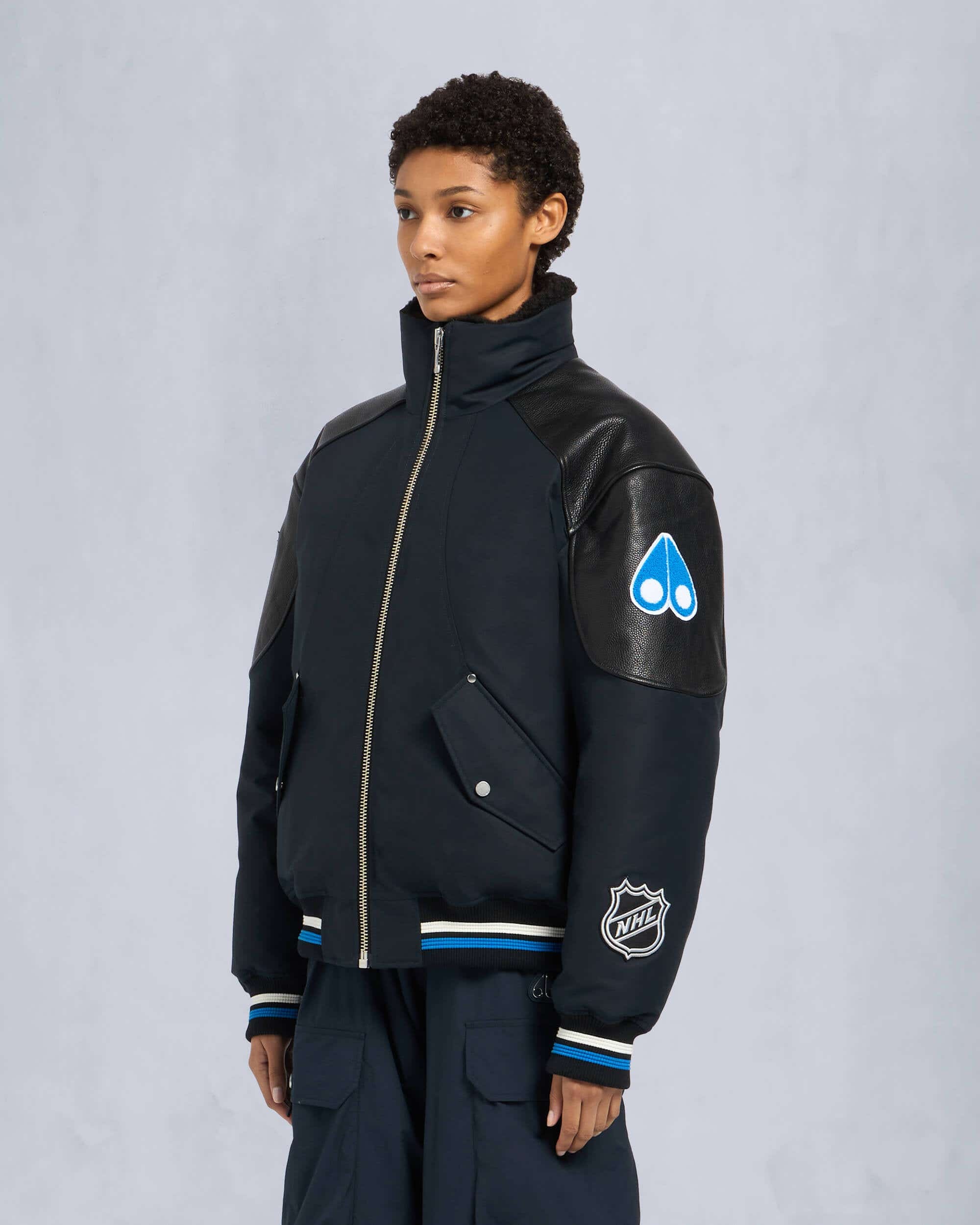 MOOSE KNUCKLES X NHL WINTER CLASSIC BOMBER JACKET - 8