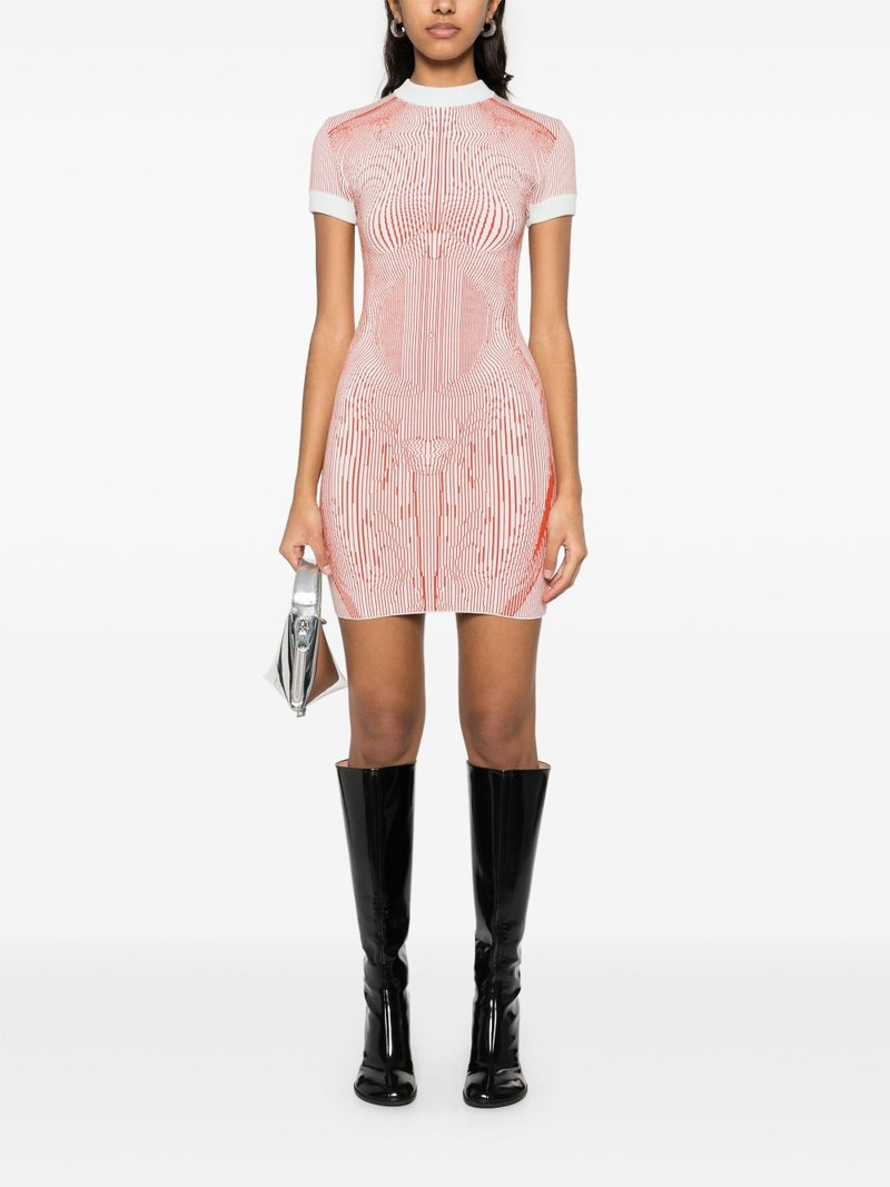 Jean Paul Gaultier The Morphing Pinstripes dress outlook
