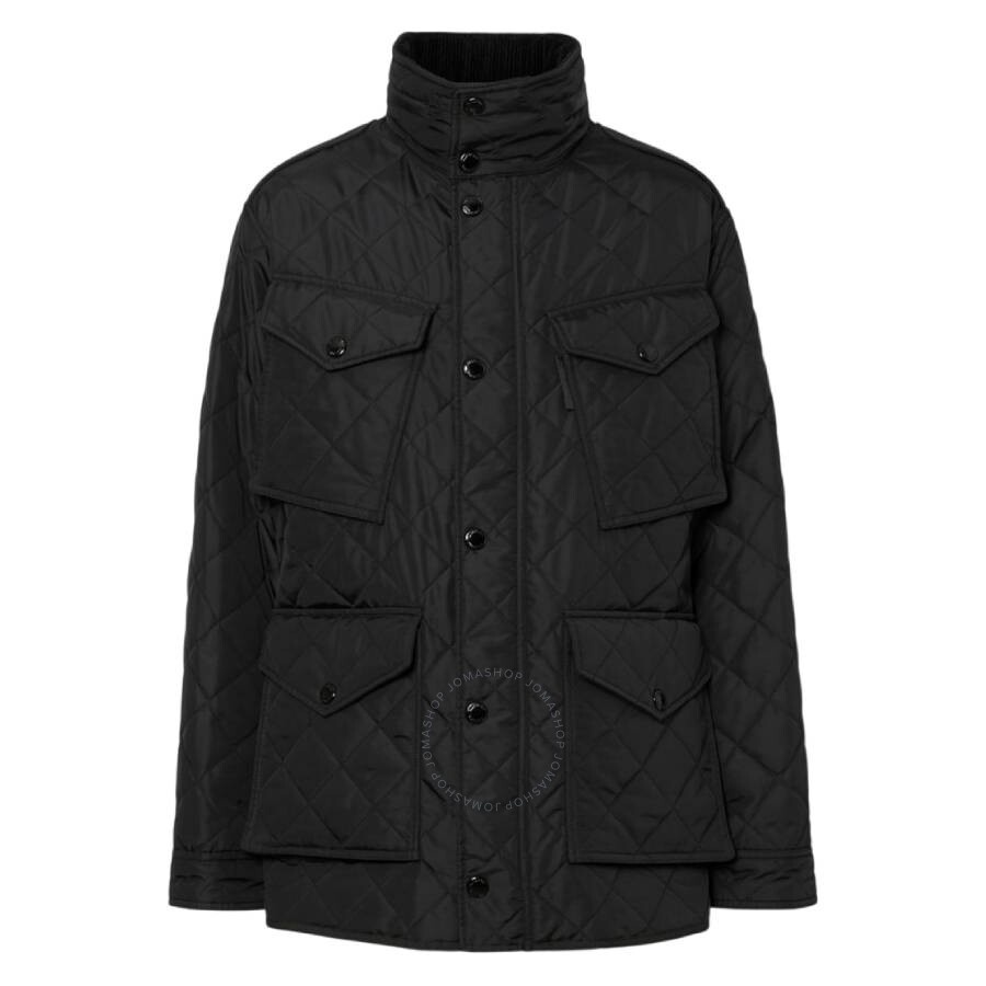 Burberry Packaway Hood Quilted Thermoregulated Field Jacket, Brand Size 52 ( US Size 42 ) - 1