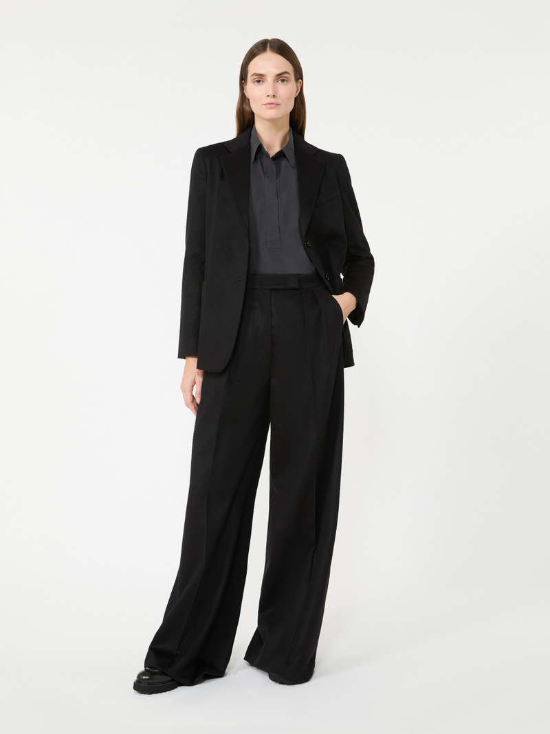 Max Mara BELLUNO Camer drap blazer outlook
