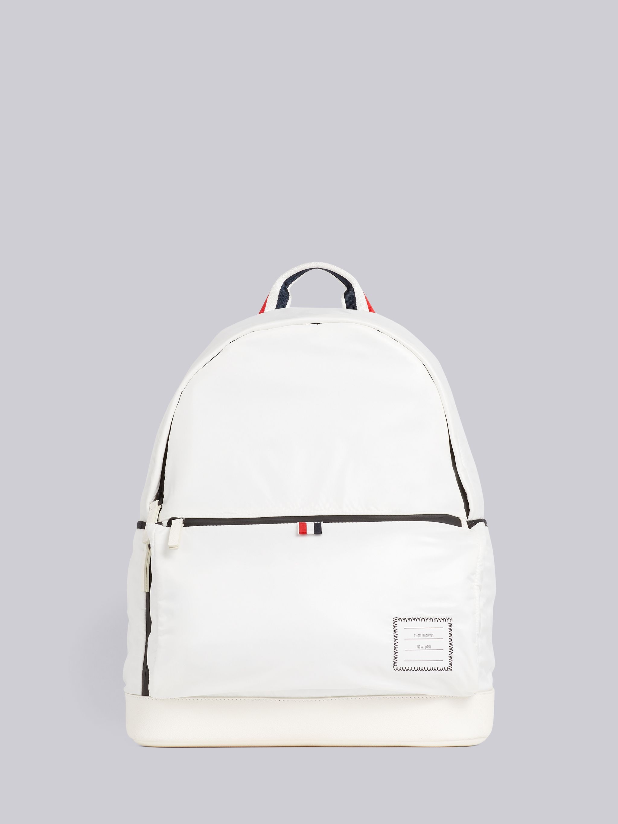 White Ripstop Backpack - 1