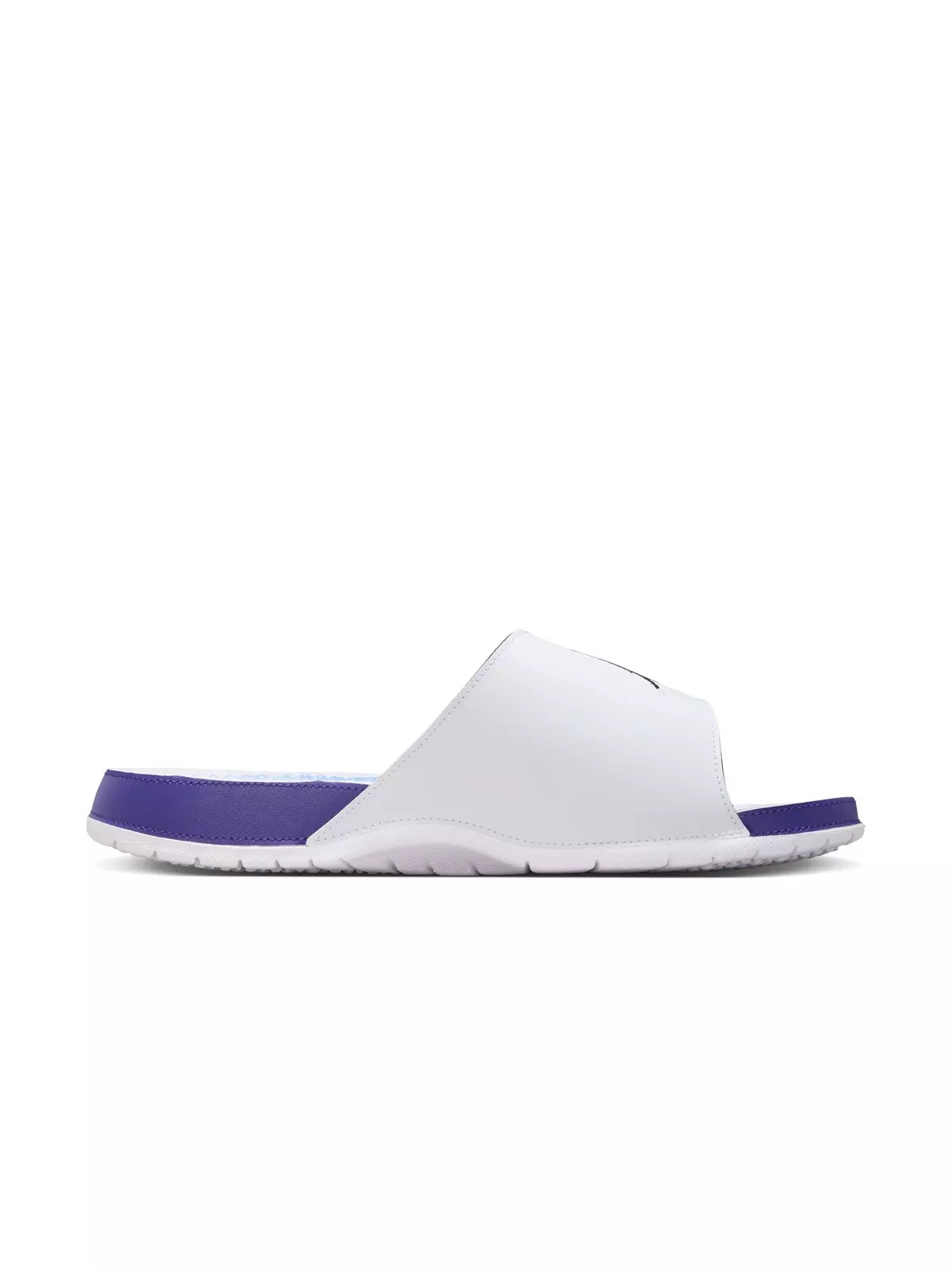 Hydro Retro 5 "White/Black/New Emerald/Grape Ice" Men's Slide - 2