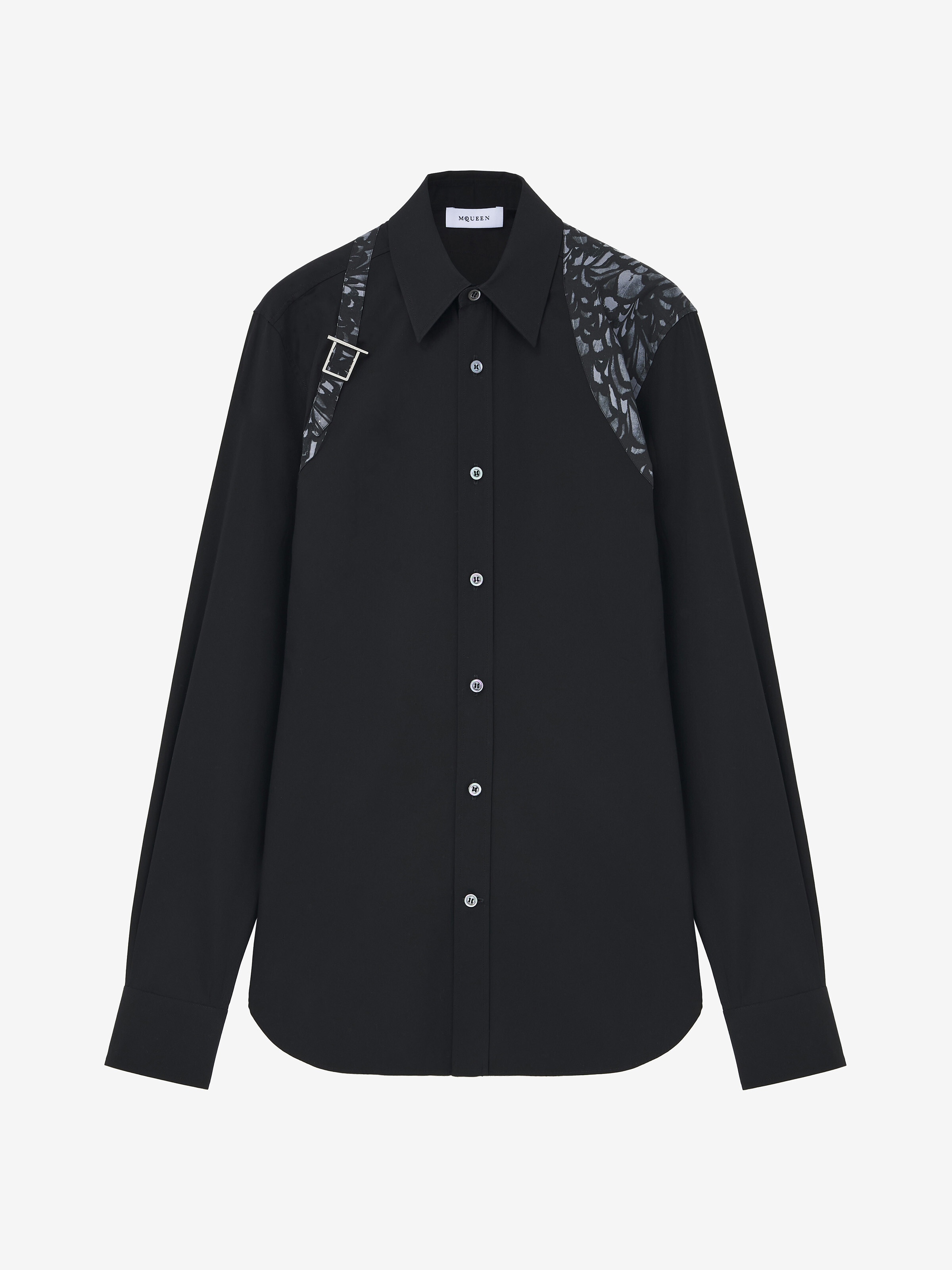 Feather Print Harness Shirt - 1