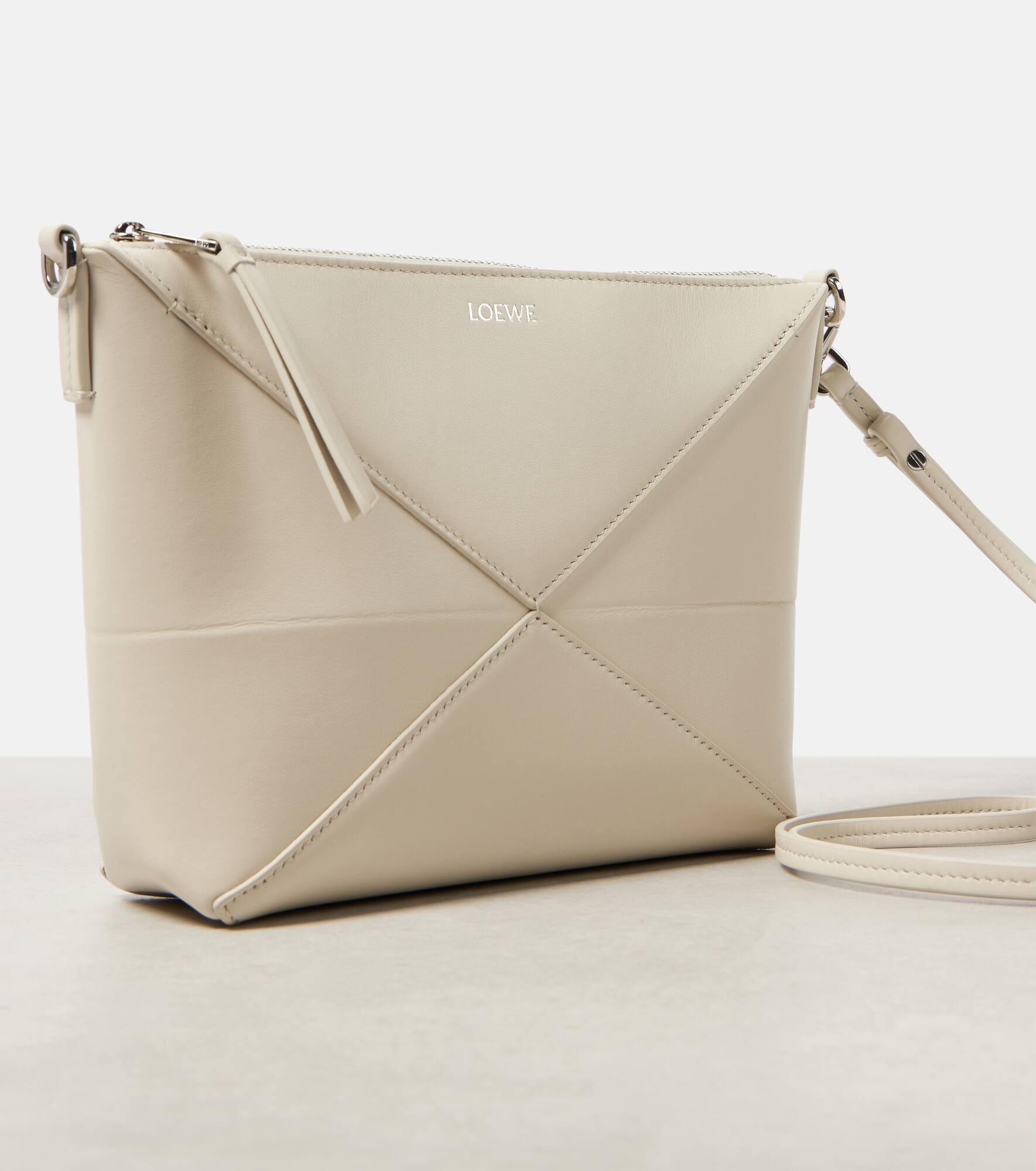 Puzzle Fold leather shoulder bag - 6