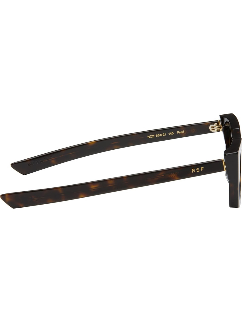 RETROSUPERFUTURE Brown Fred Sunglasses outlook
