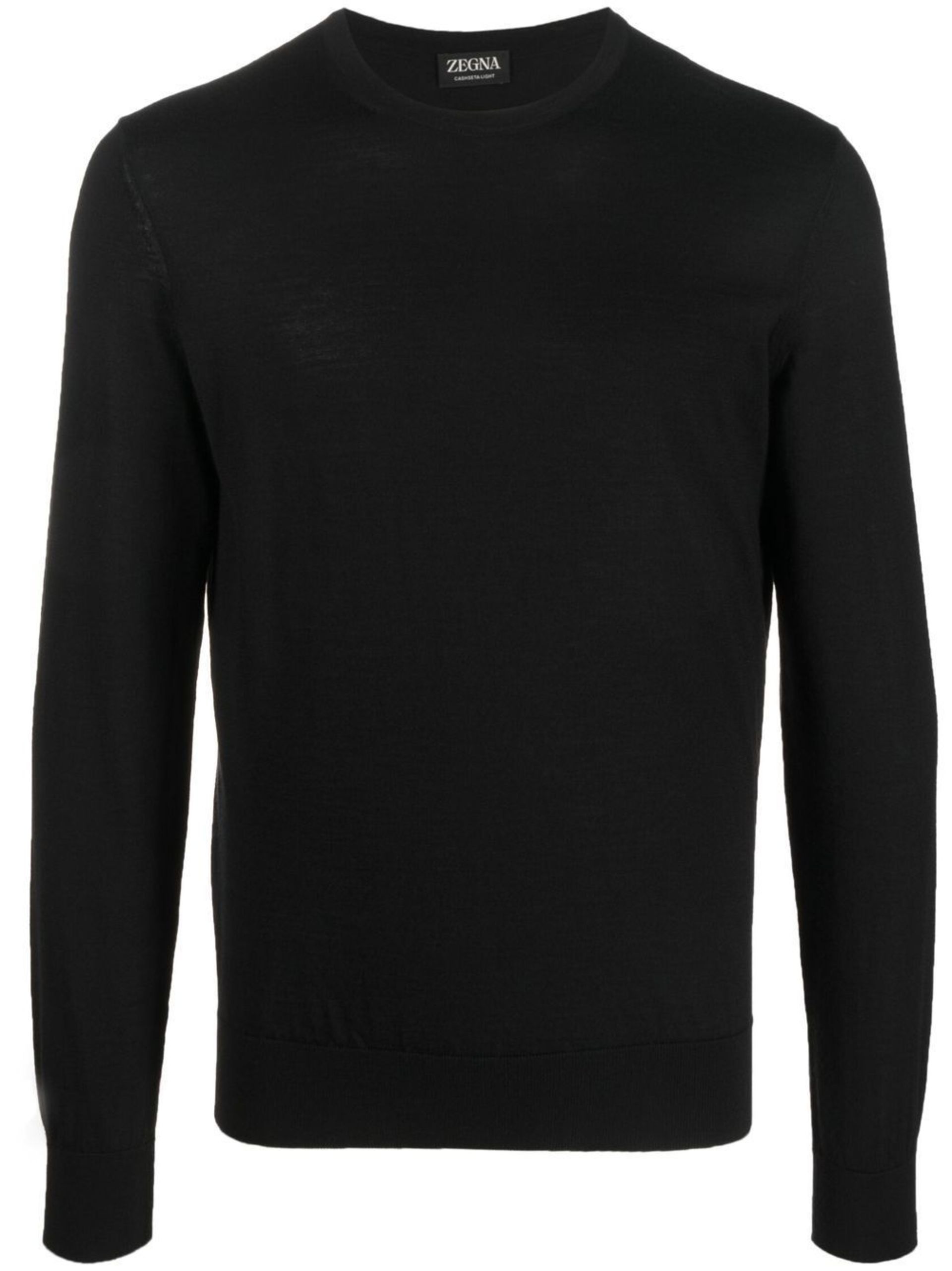 Black Knitted Sweater - 1