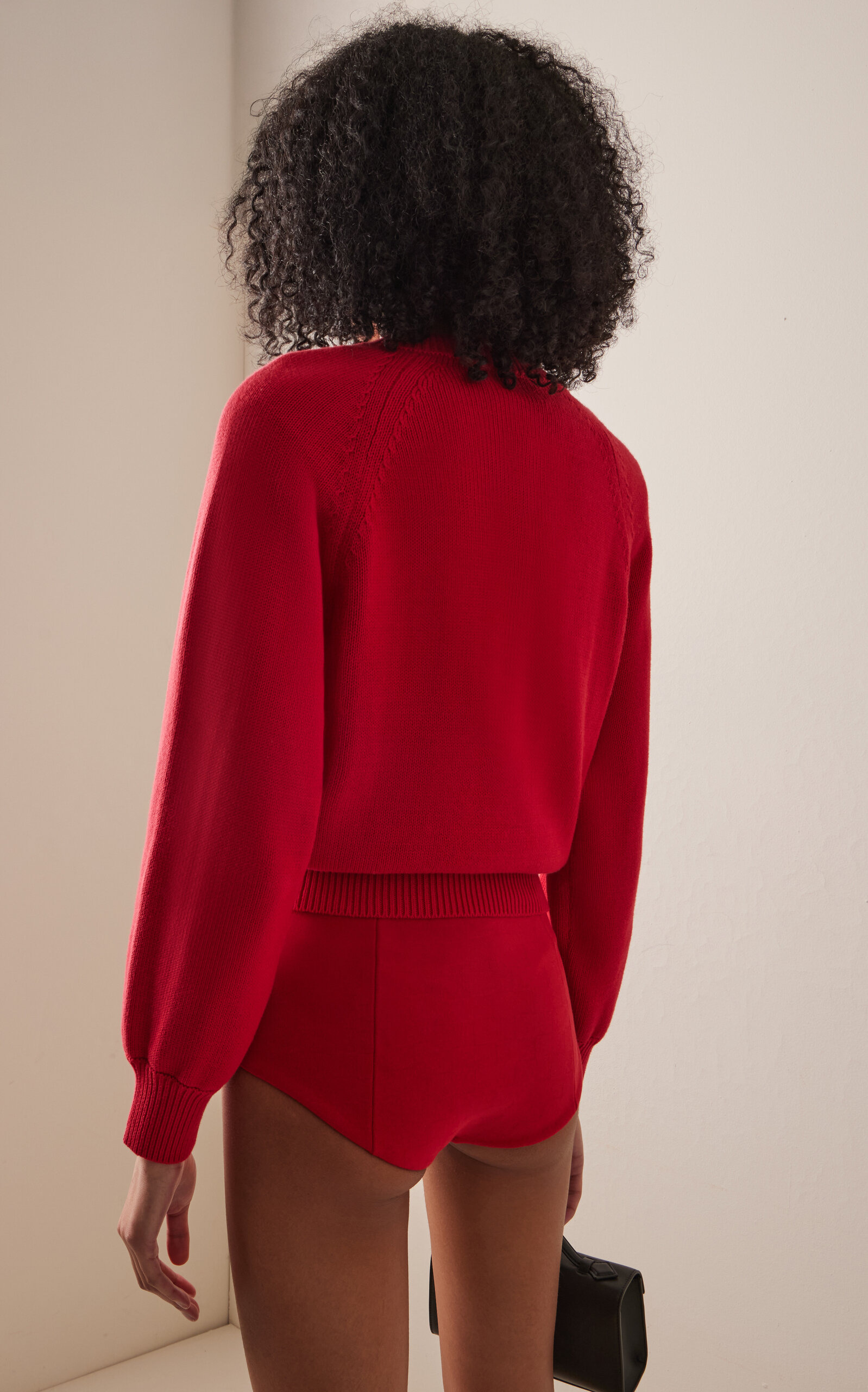Veronica Cotton Sweater red - 4