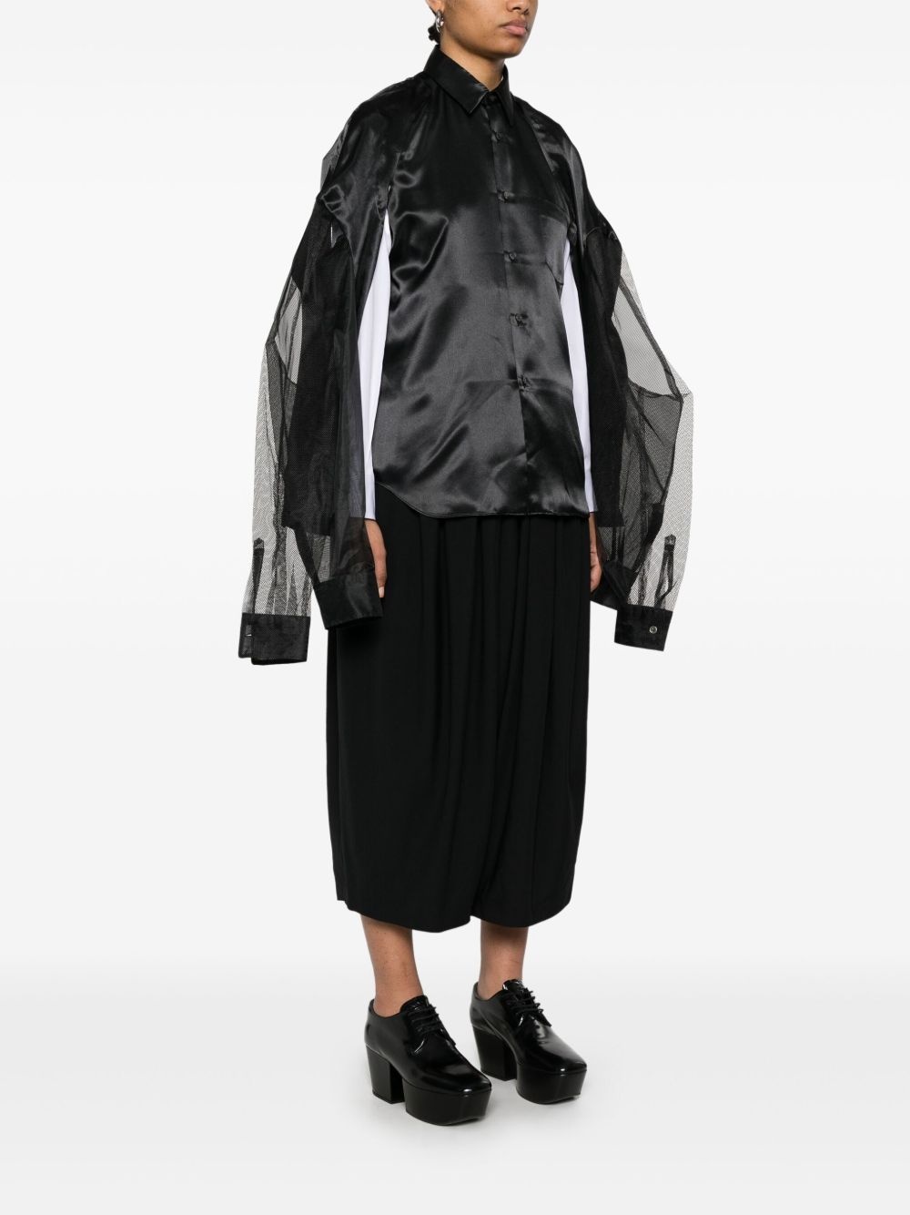 satin shirt - 3