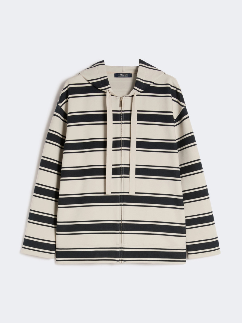 DREAM Striped scuba jersey sweatshirt - ULTRAMARINE 1