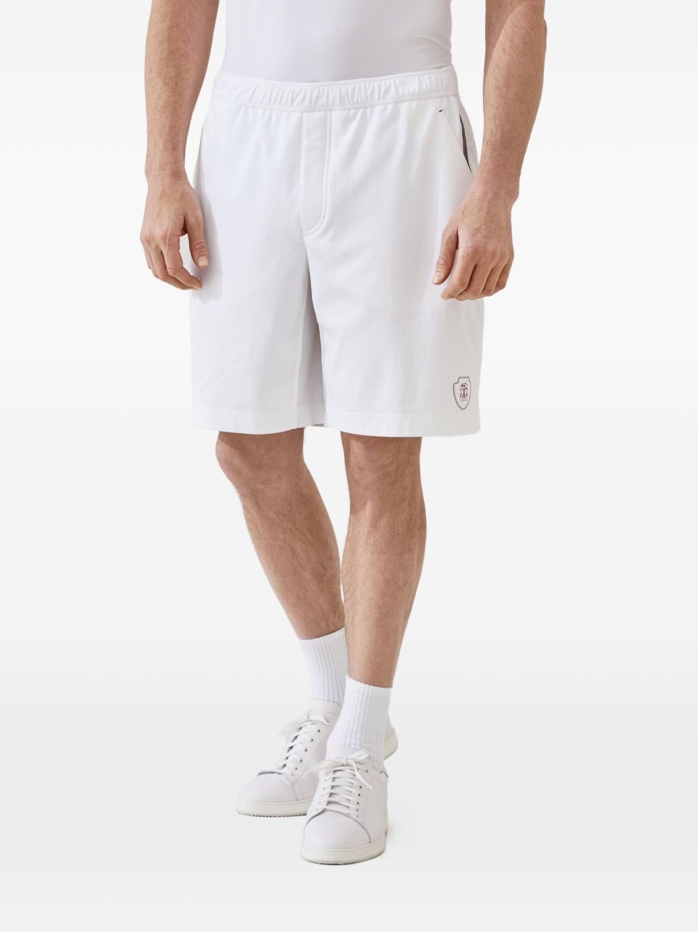 elasticated-waist shorts - 3