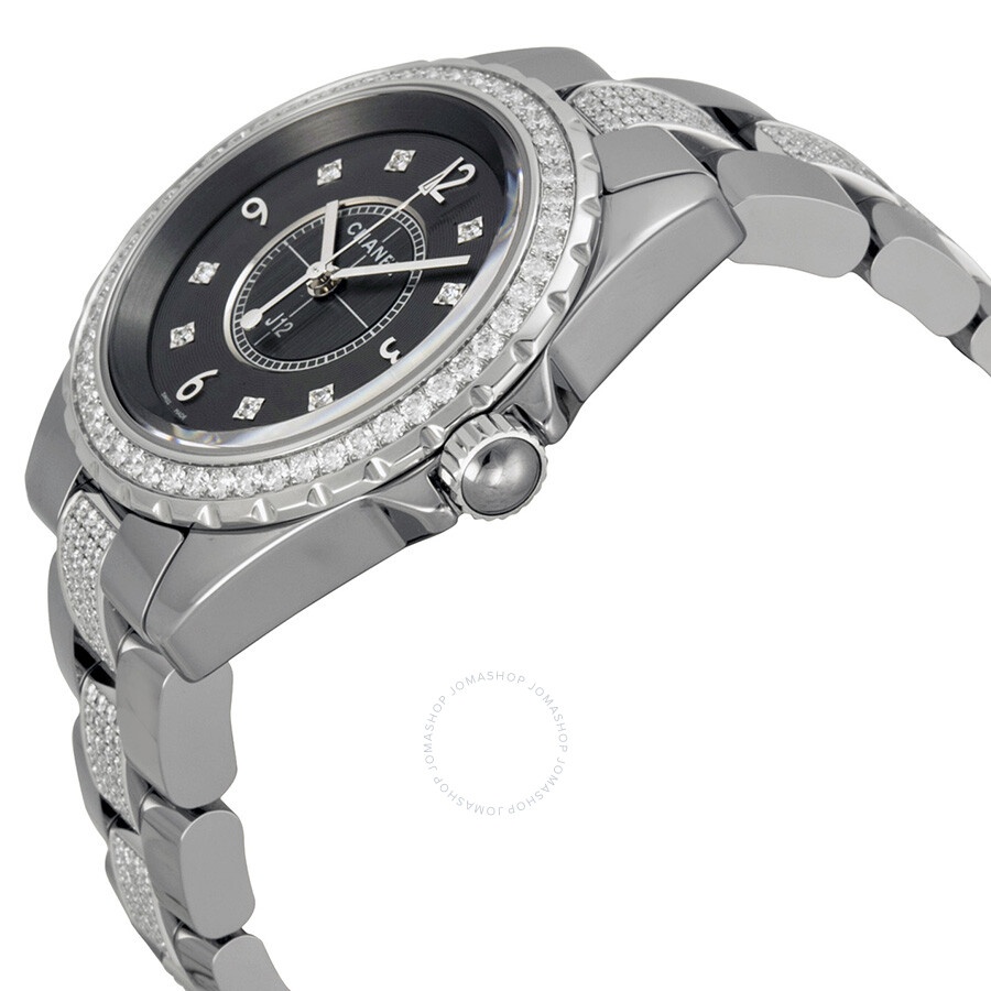 Chanel J12 Chromatic Automatic Grey Dial Titanium and Ceramic Ladies Watch H3105 - 2
