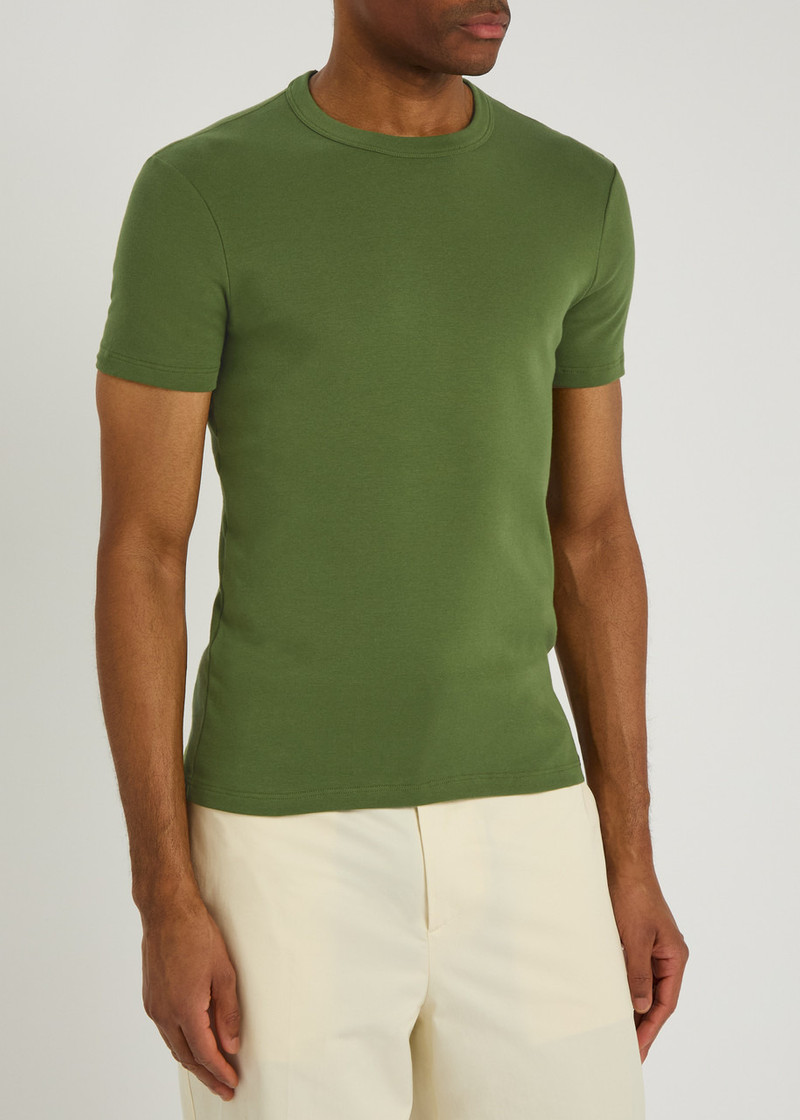 TOM FORD Tom Ford Crew-neck Stretch-cotton T-shirt outlook