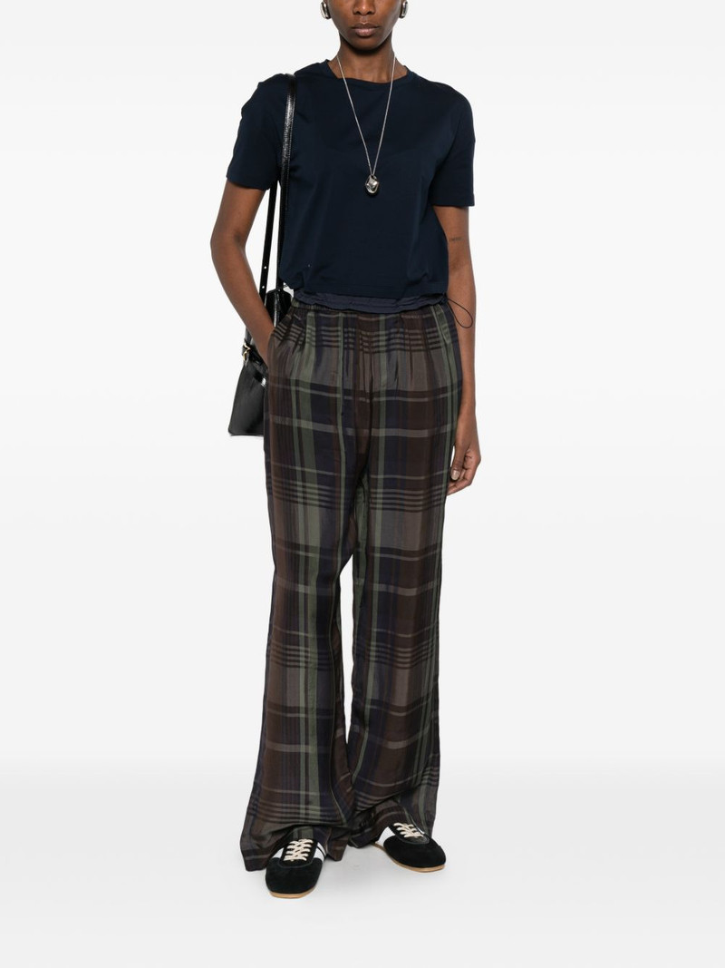Herno short-sleeve layered T-shirt outlook