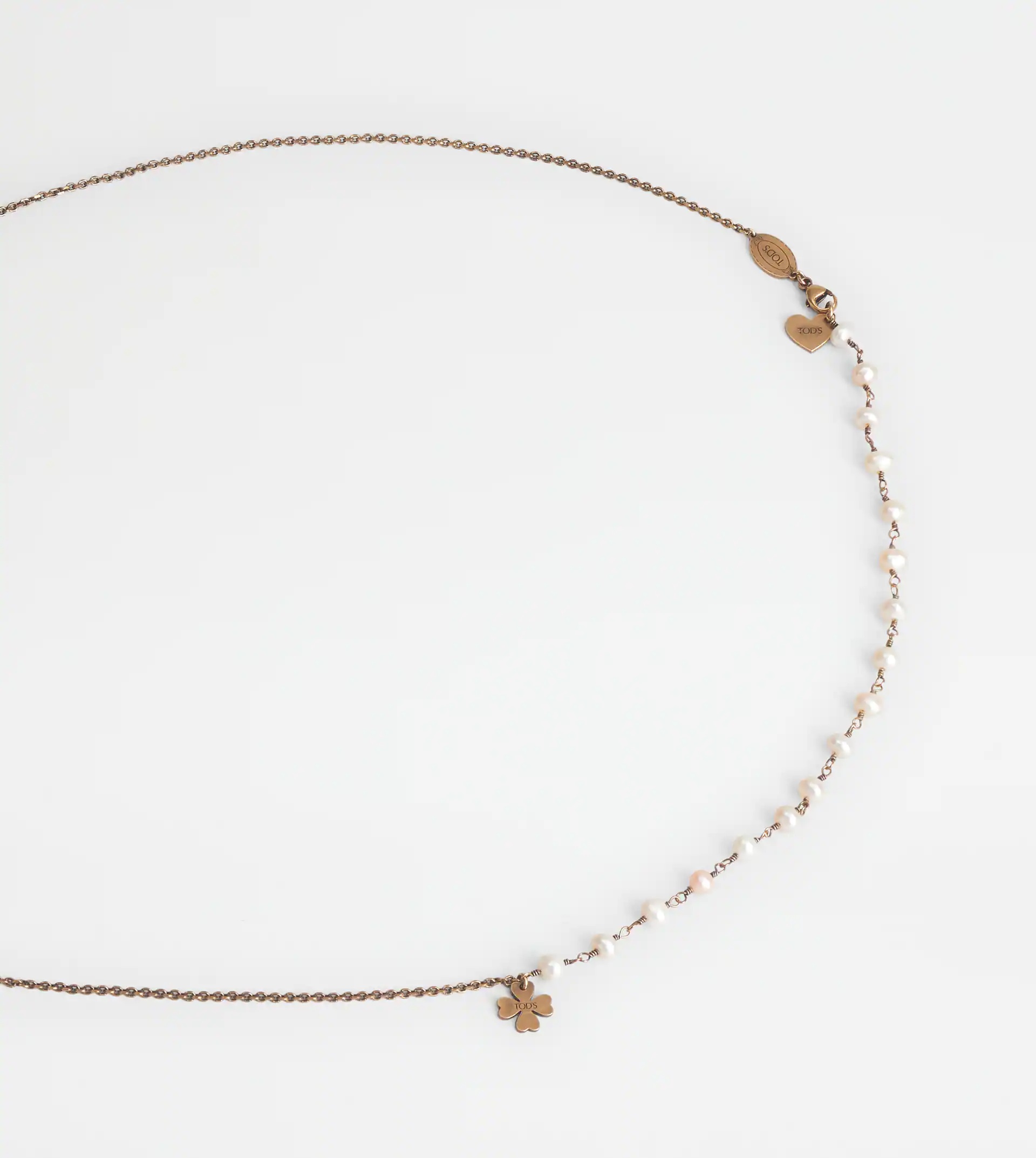 PEARL NECKLACE - GOLD - 2