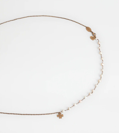 Tod's PEARL NECKLACE - GOLD outlook