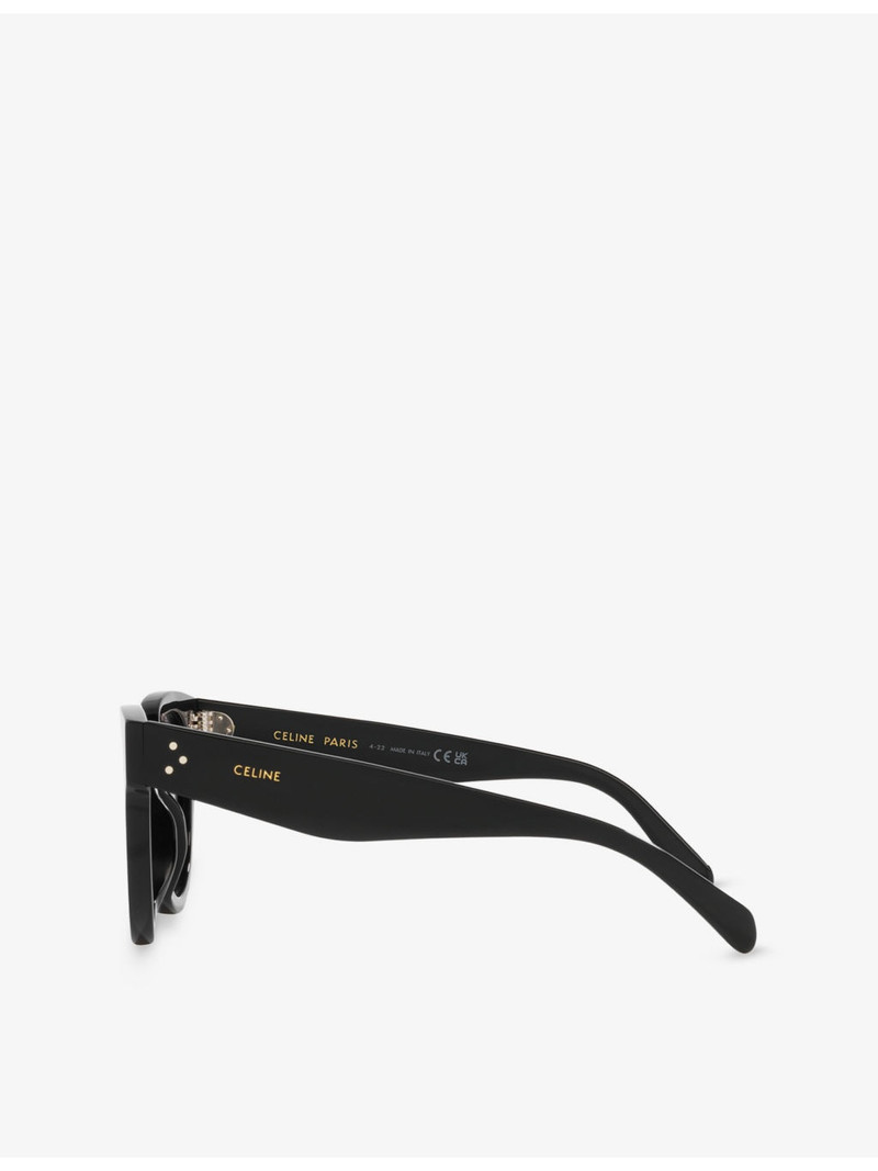 CELINE CL4003IN Rectangle-Frame Acetate Sunglasses outlook