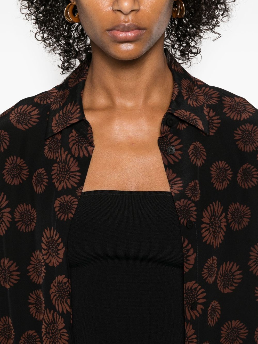 strapless knit crop top - 5