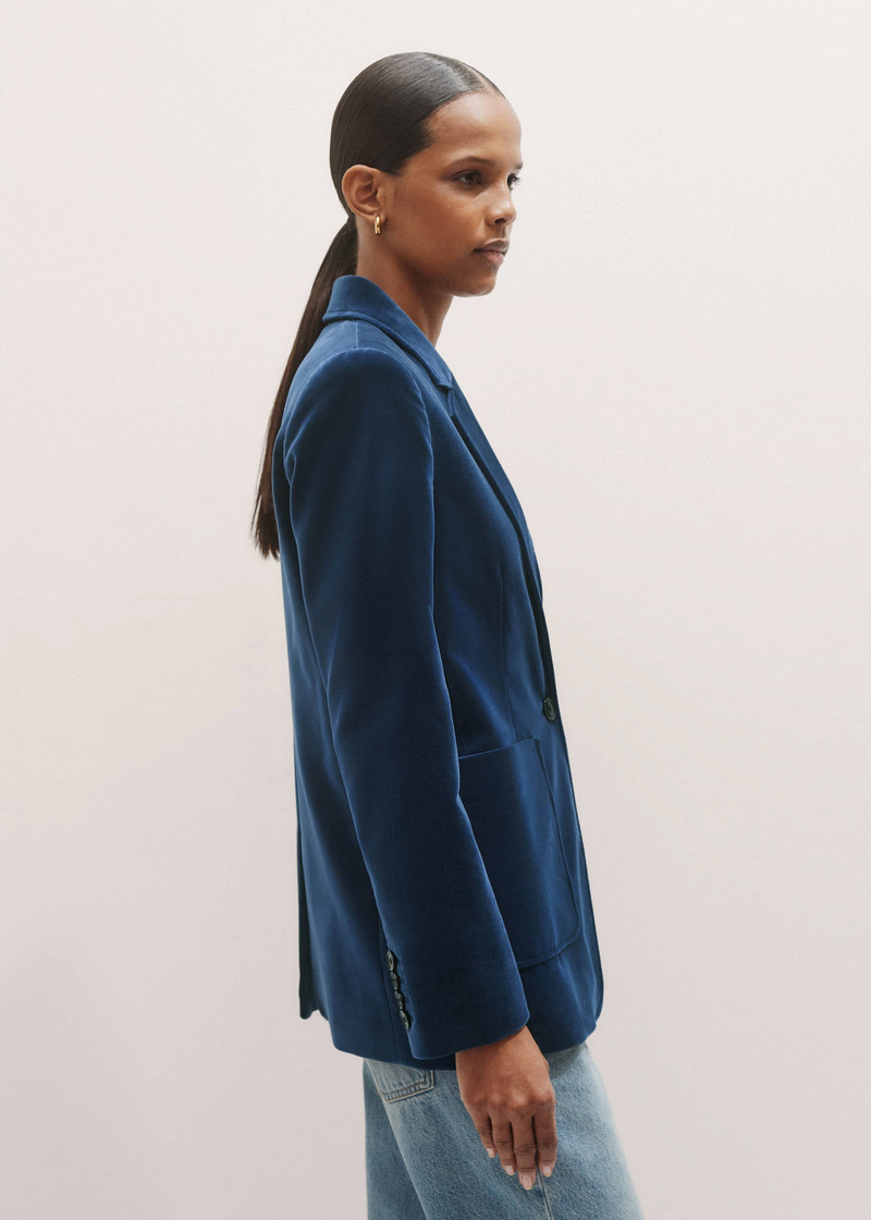 Sharp Shoulder Blazer 6