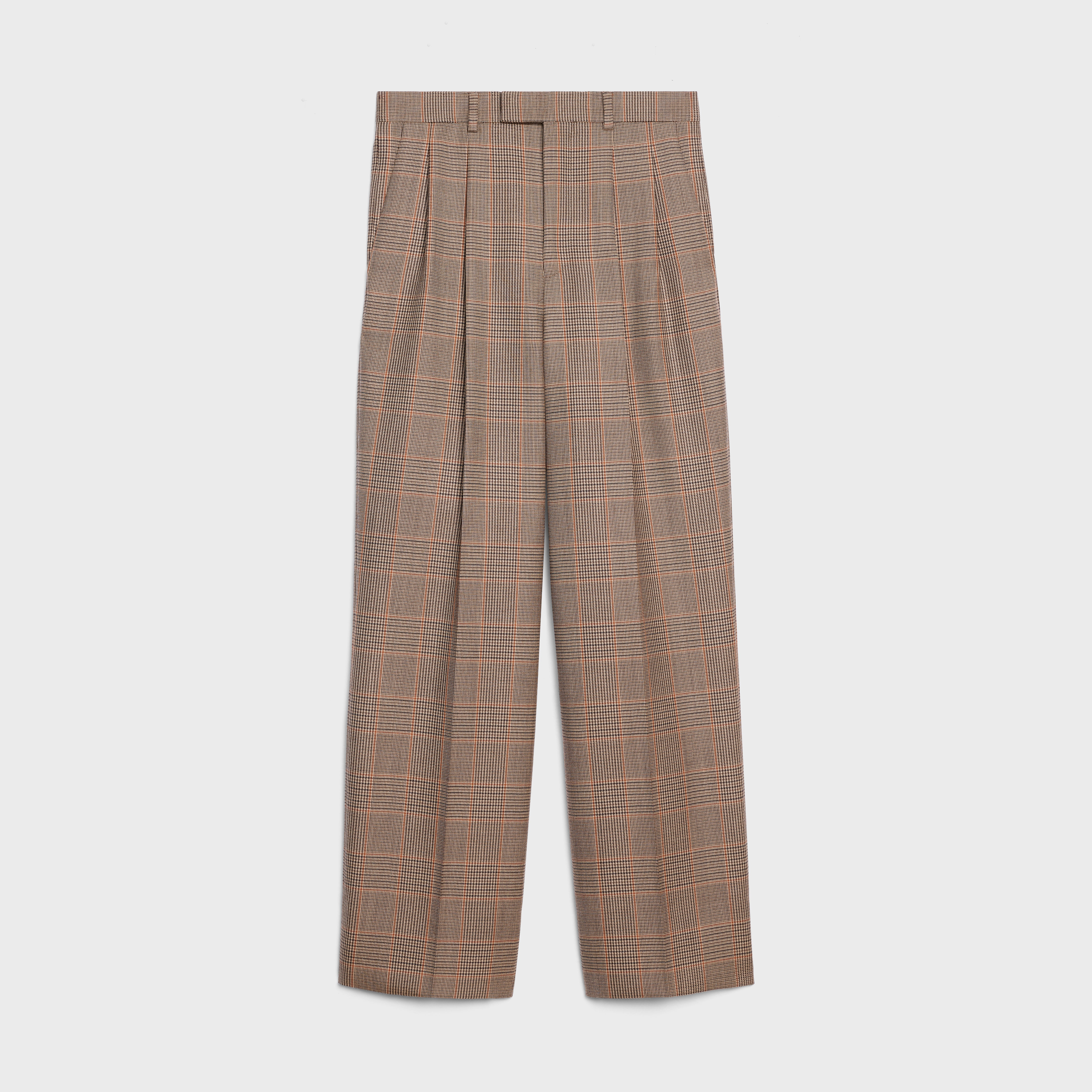 MARGARET PANTS IN PRINCE OF WALES CHECK WOOL - 1