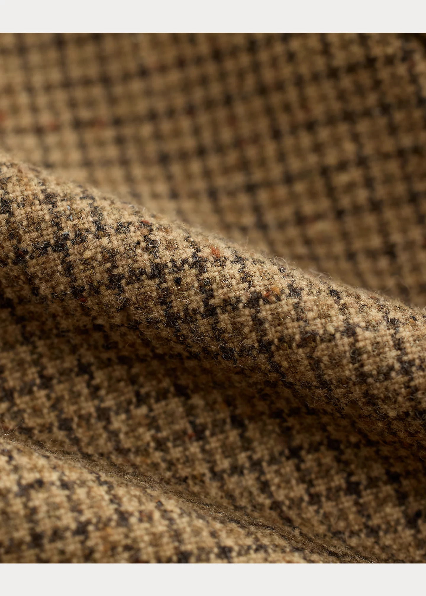 Slim Fit Checked Wool Suit Trouser - 10