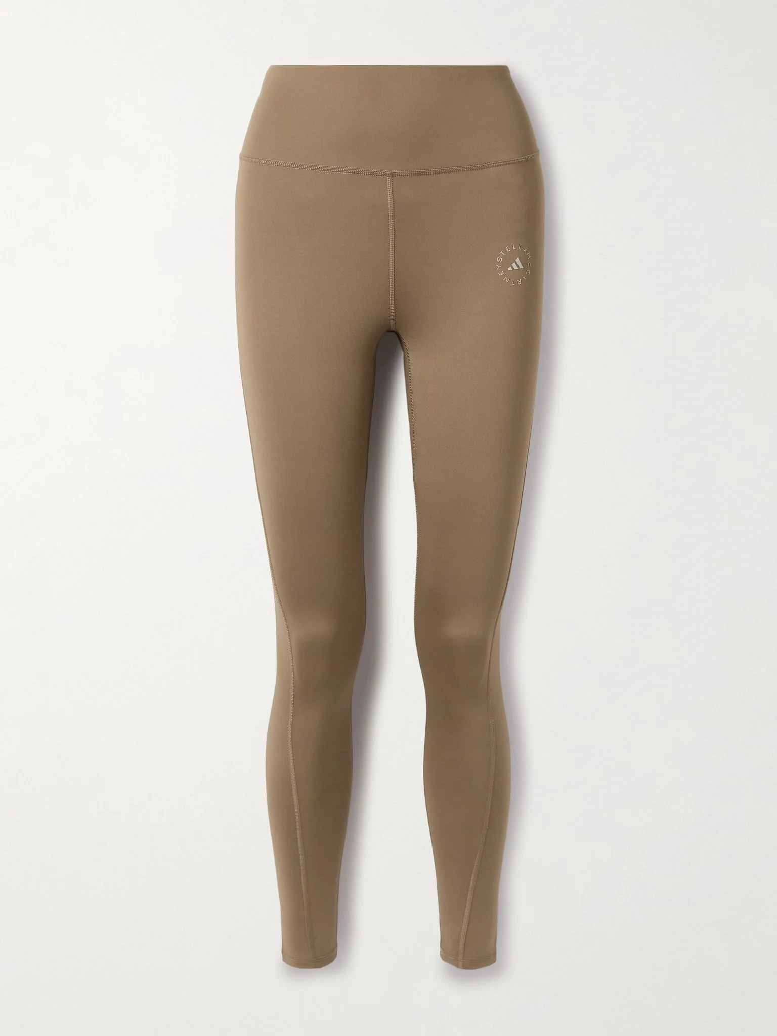 Stretch recycled leggings Brown - 1