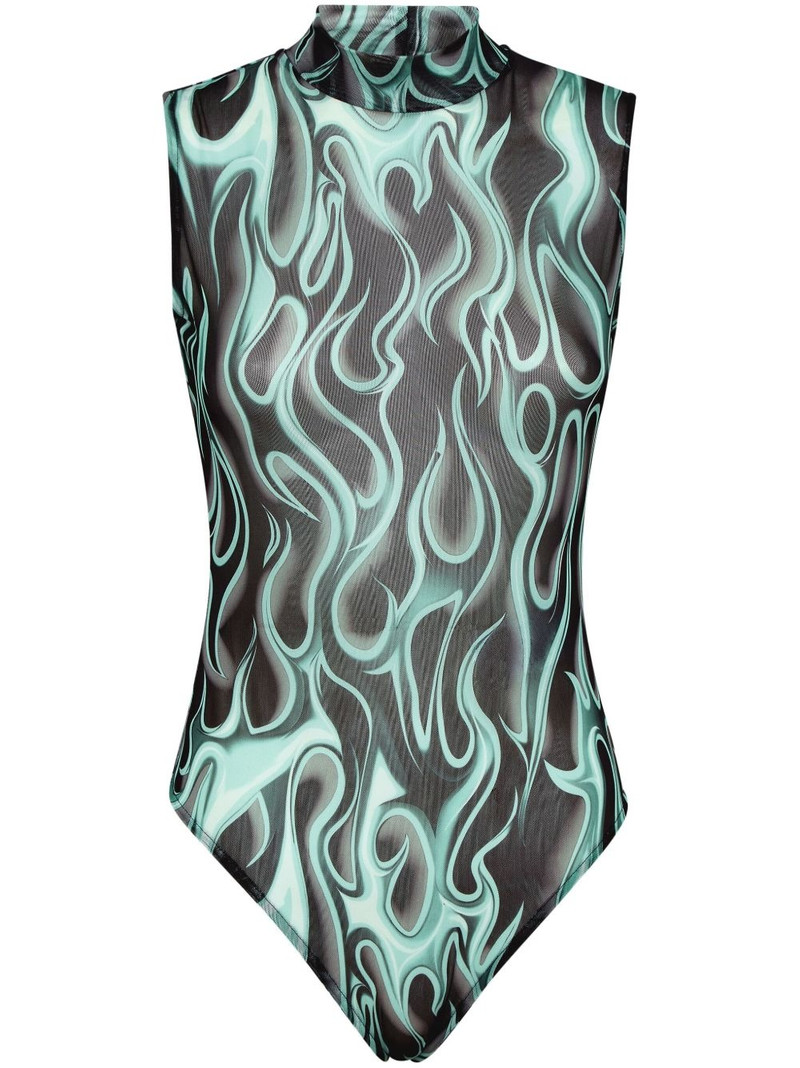 Flame bodysuit 1
