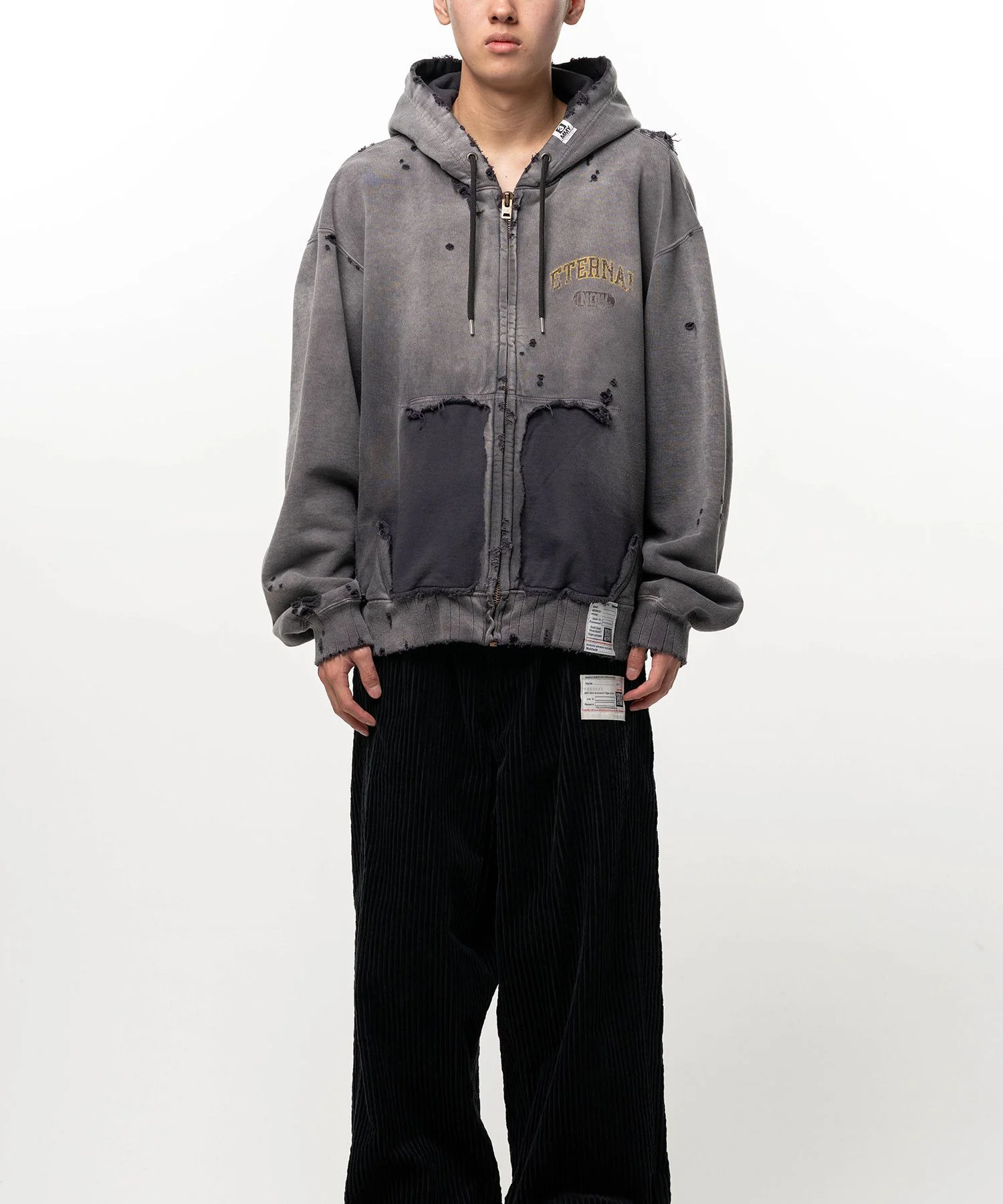 Sun Faded Like Zip-up Hoodie - 1