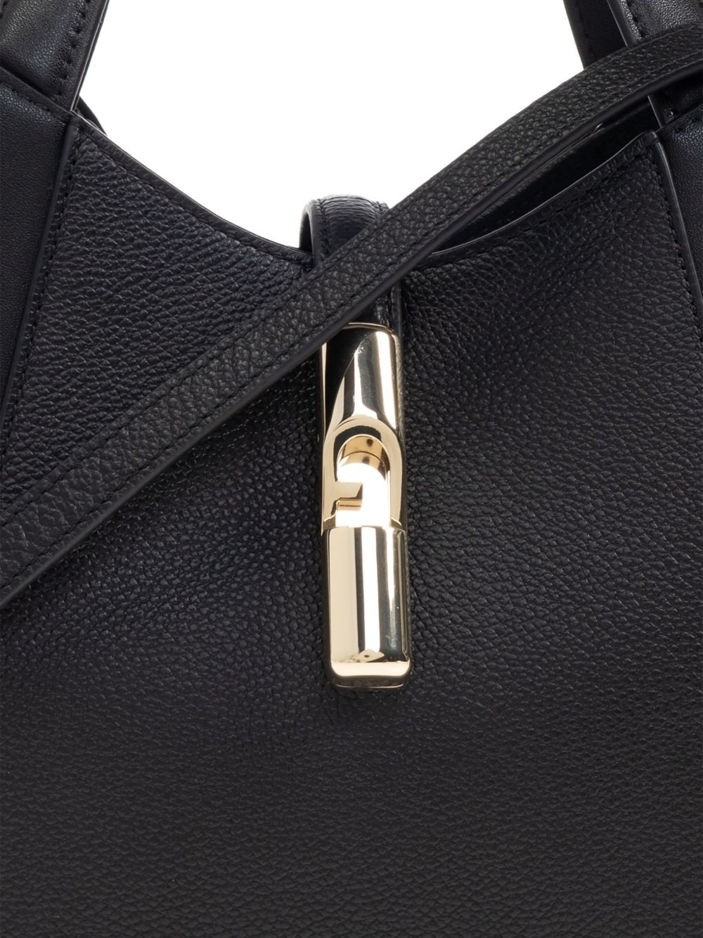 leather tote bag - 6