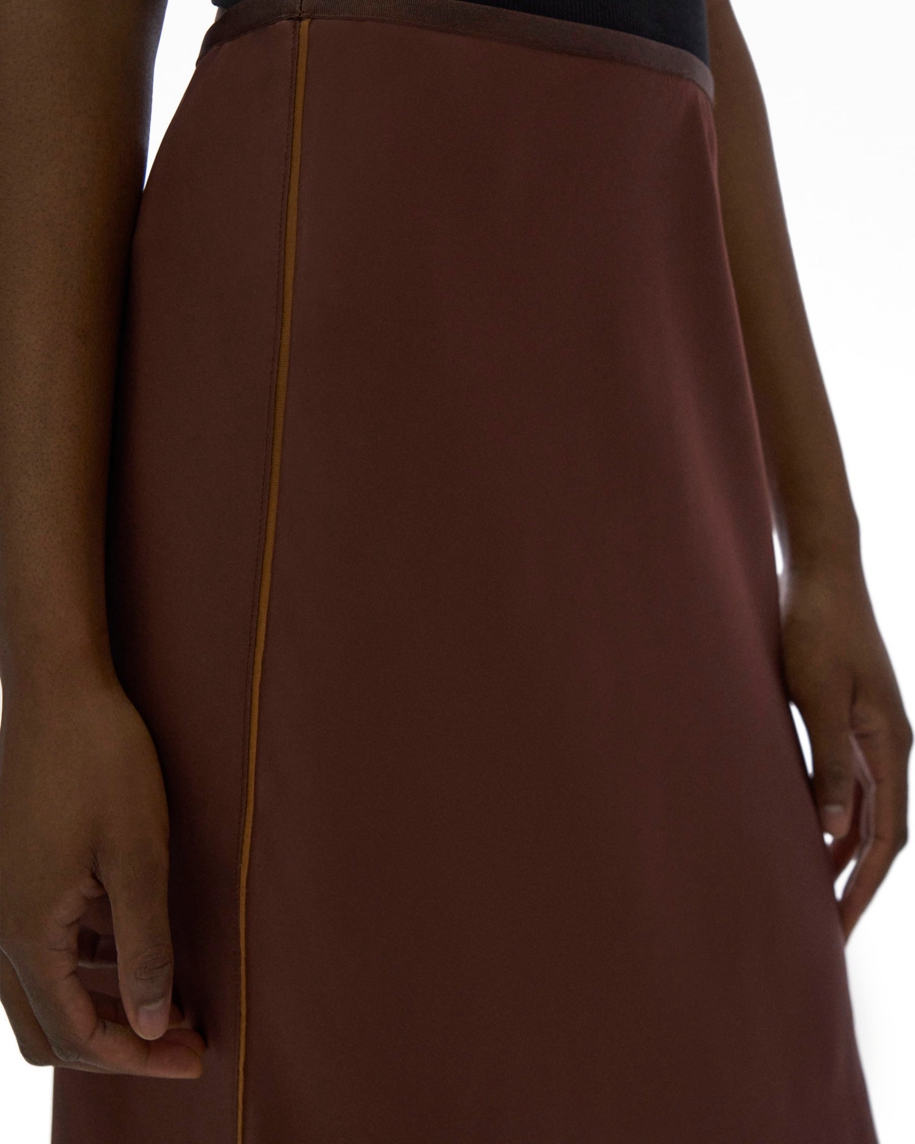SATIN SLIP SKIRT - 7