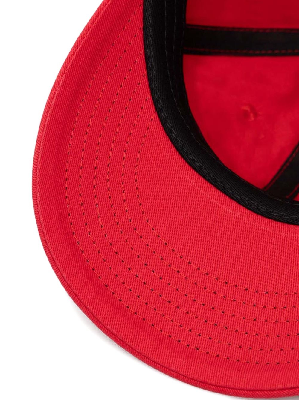 logo-embroidered cap - 3