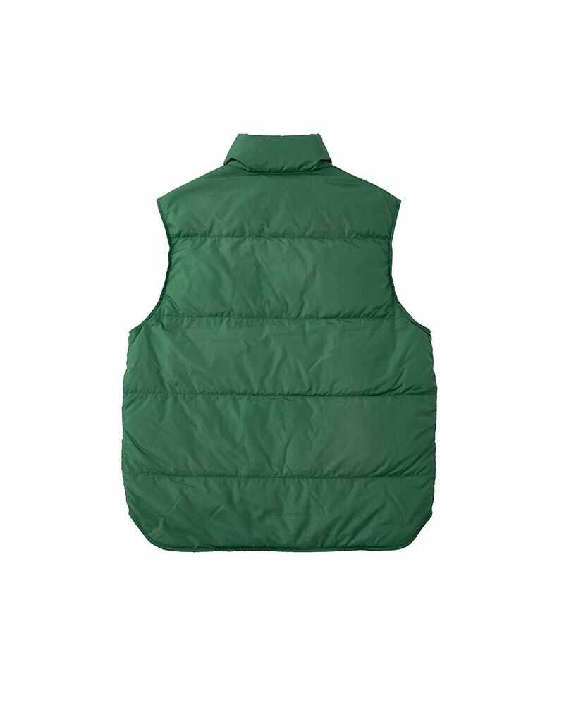 visvim WALKER DOWN VEST GREEN | REVERSIBLE