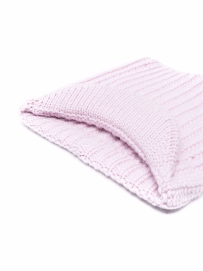 Stella McCartney rib-knit cashmere-blend beanie outlook