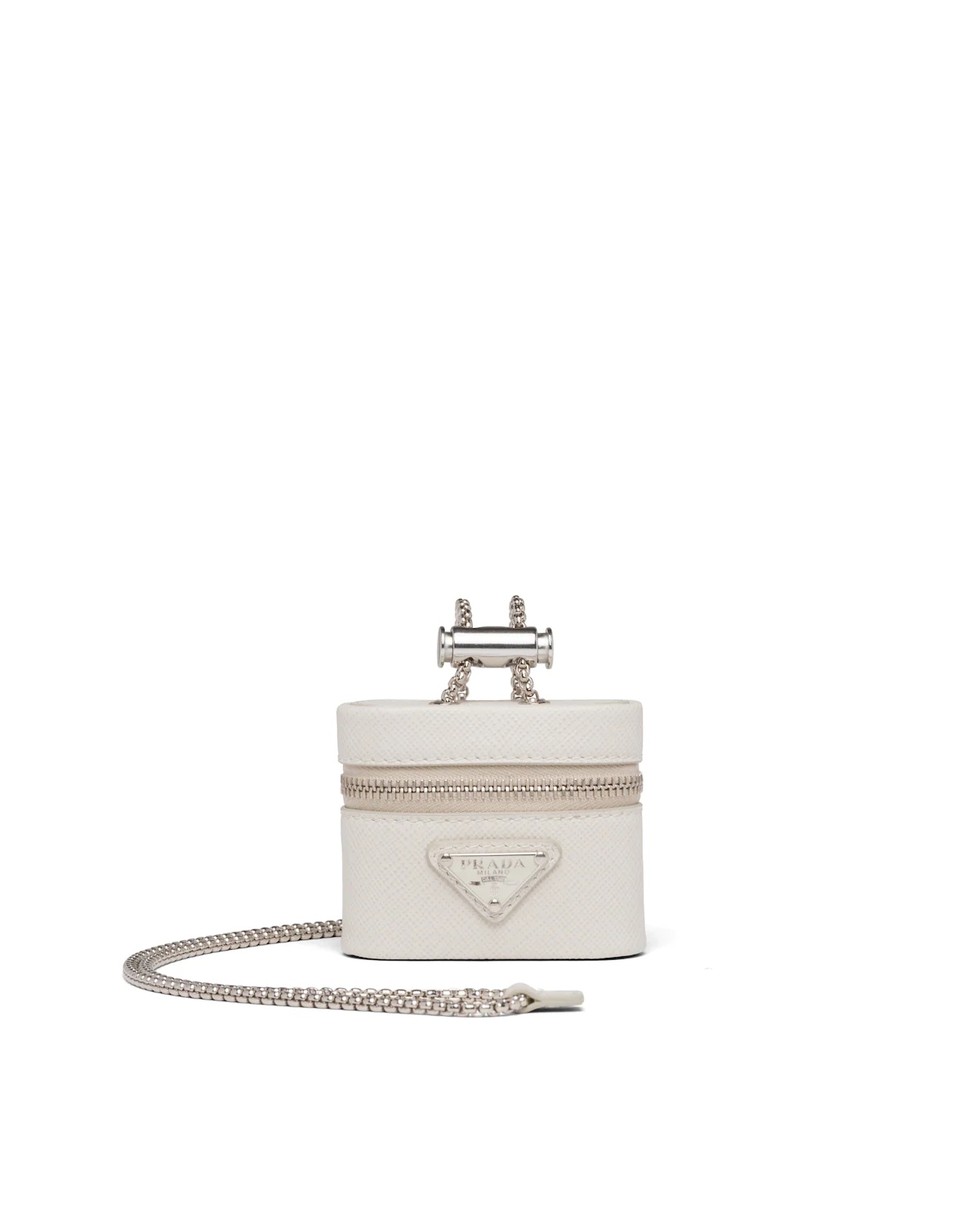 Saffiano leather earphone case - 1