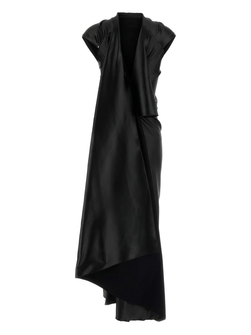 Abadani draped-detail gown - 2