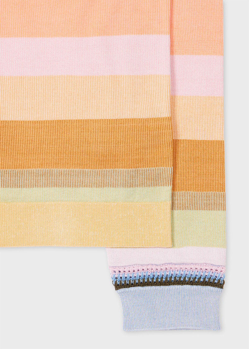 Paul Smith Women's 'Smith Stripe' Cotton Sweater outlook