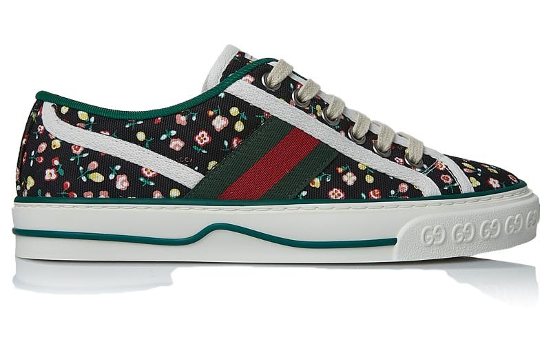 (WMNS) Gucci Tennis 1977 x Liberty of London 'Floral - Black' 606110-2IC10-1085 - 2