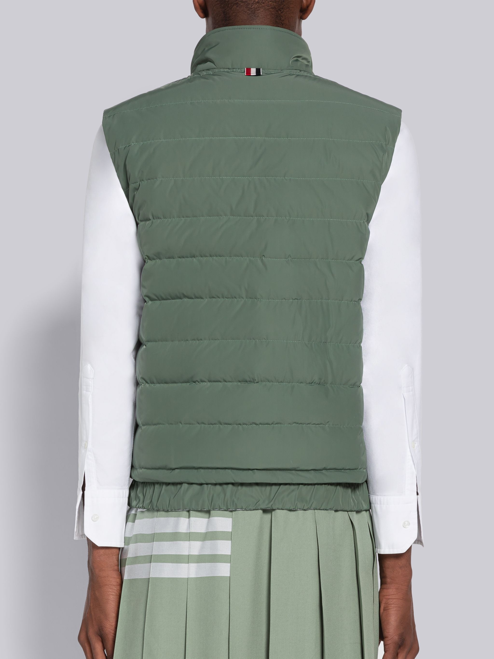 Poly Twill 4-Bar Down Filled Ski Vest - 3