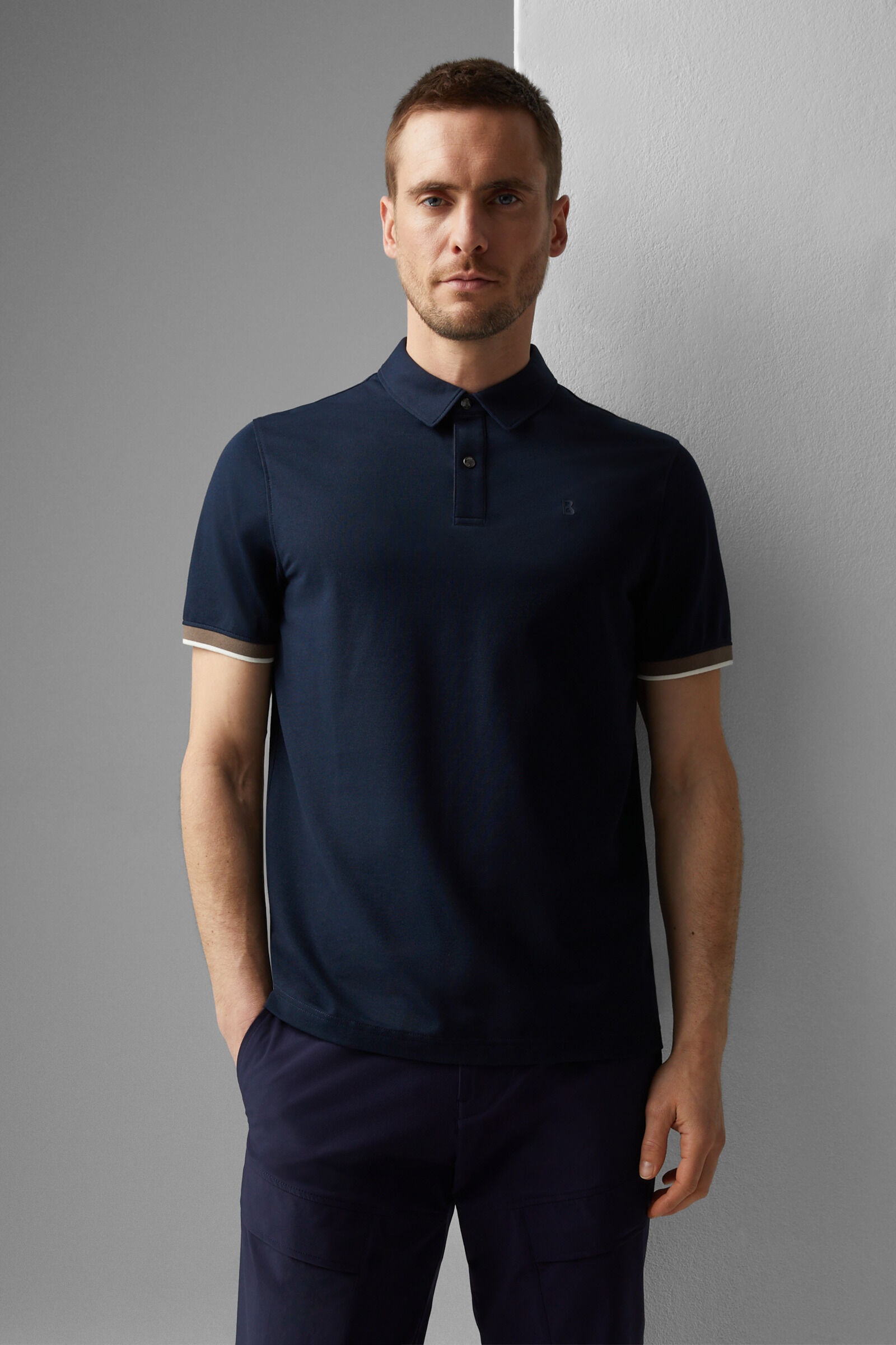 Timo Polo shirt in Navy blue - 2