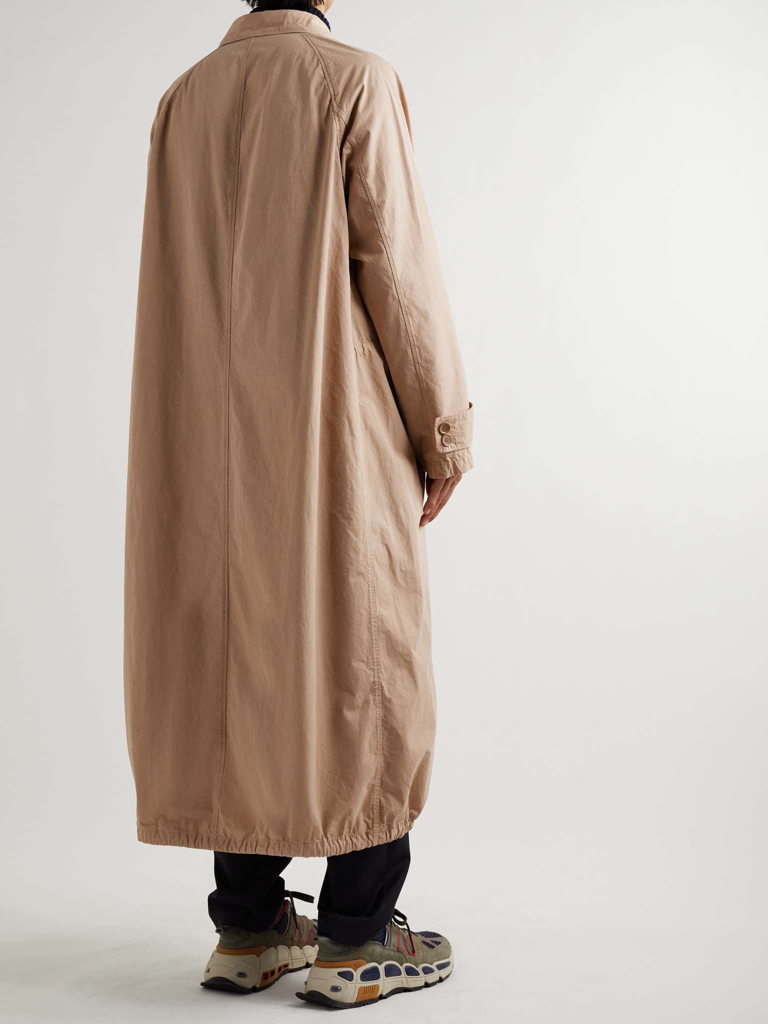 Cotton-Canvas Trench Coat - 4