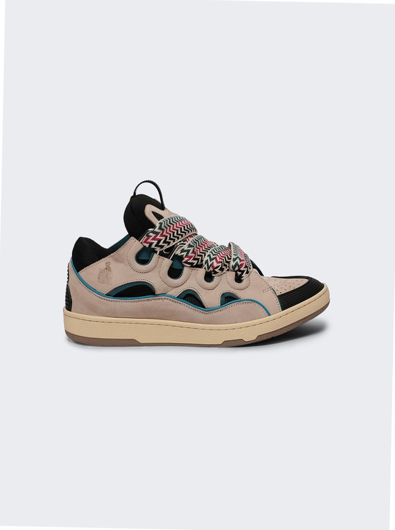 Curb Sneakers Ecru And Black - 1