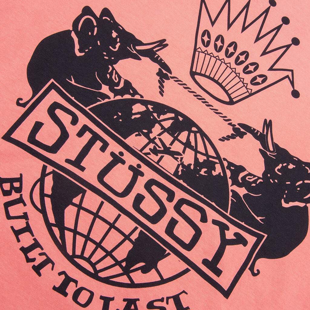 BUILT TO LAST PIGMENT DYED TEE - SHERBERT - 4