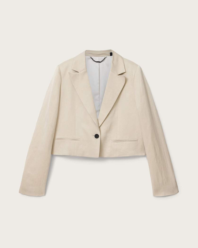 HELENA SINGLE BREASTED CROPPED BLAZER 1