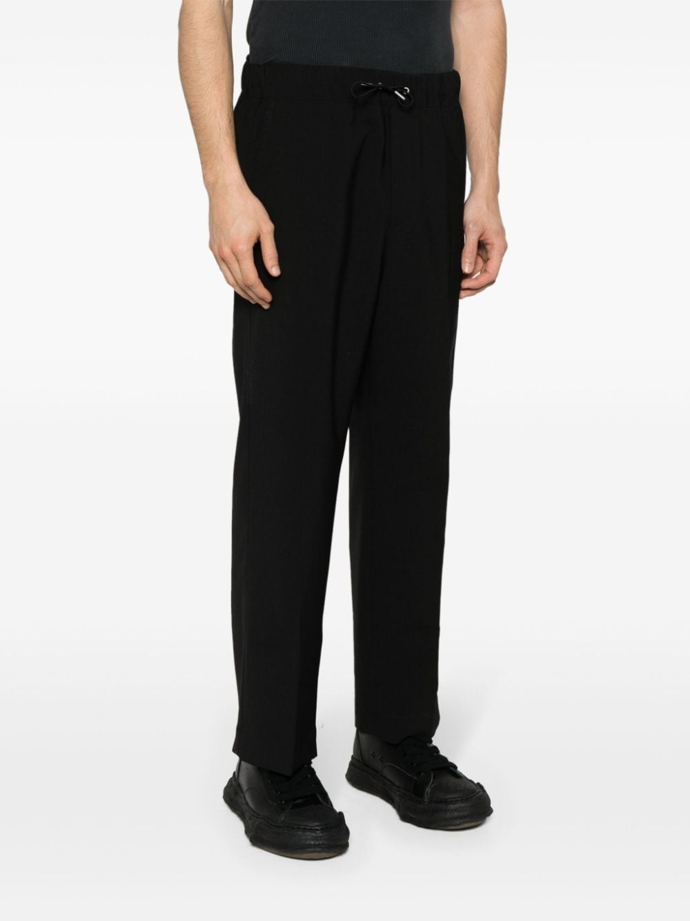 cropped wide-leg trousers - 3